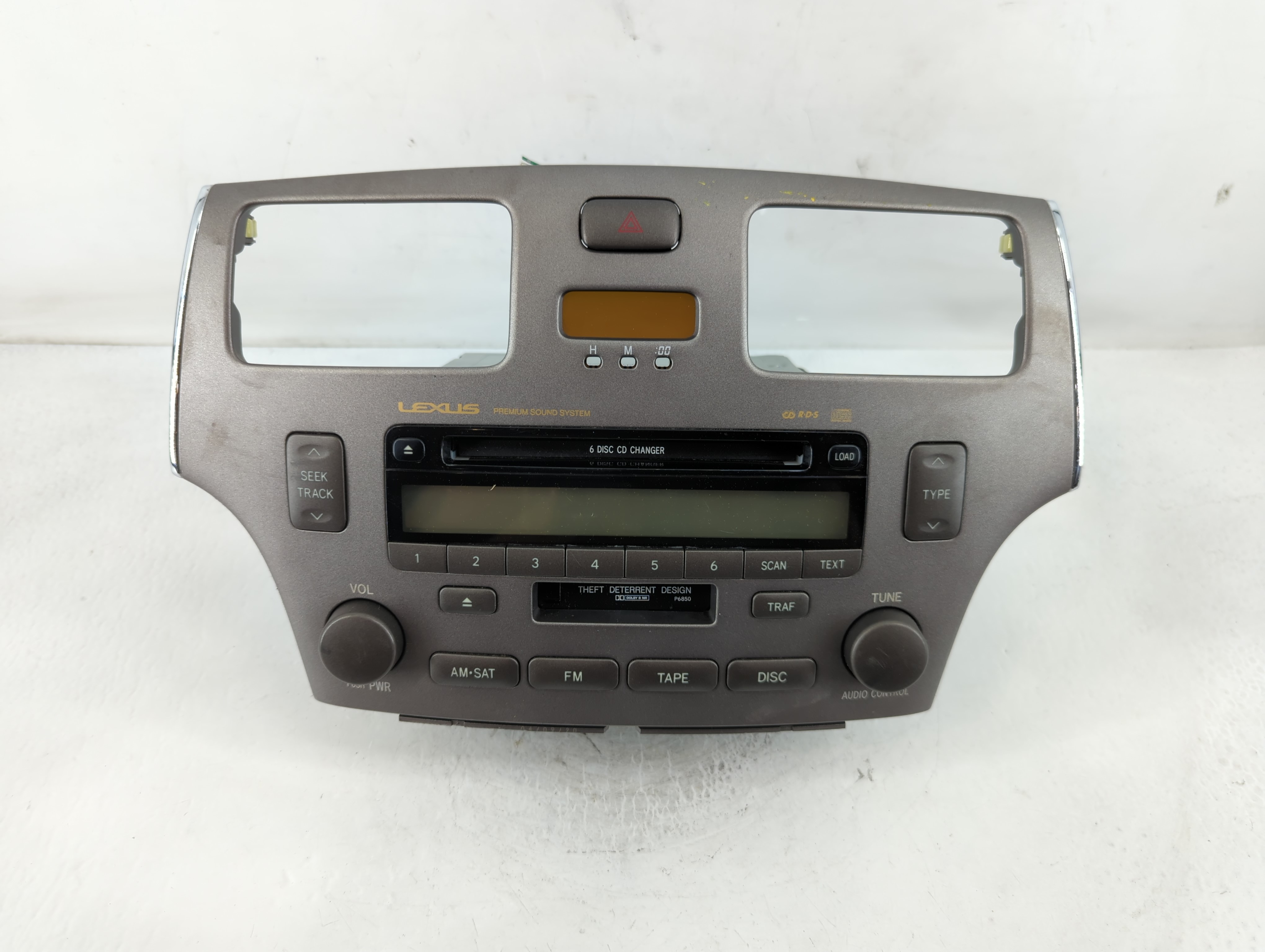 2004-2006 Lexus Es330 Am Fm Cd Player Radio Receiver 828788 - Oemusedautoparts1.com