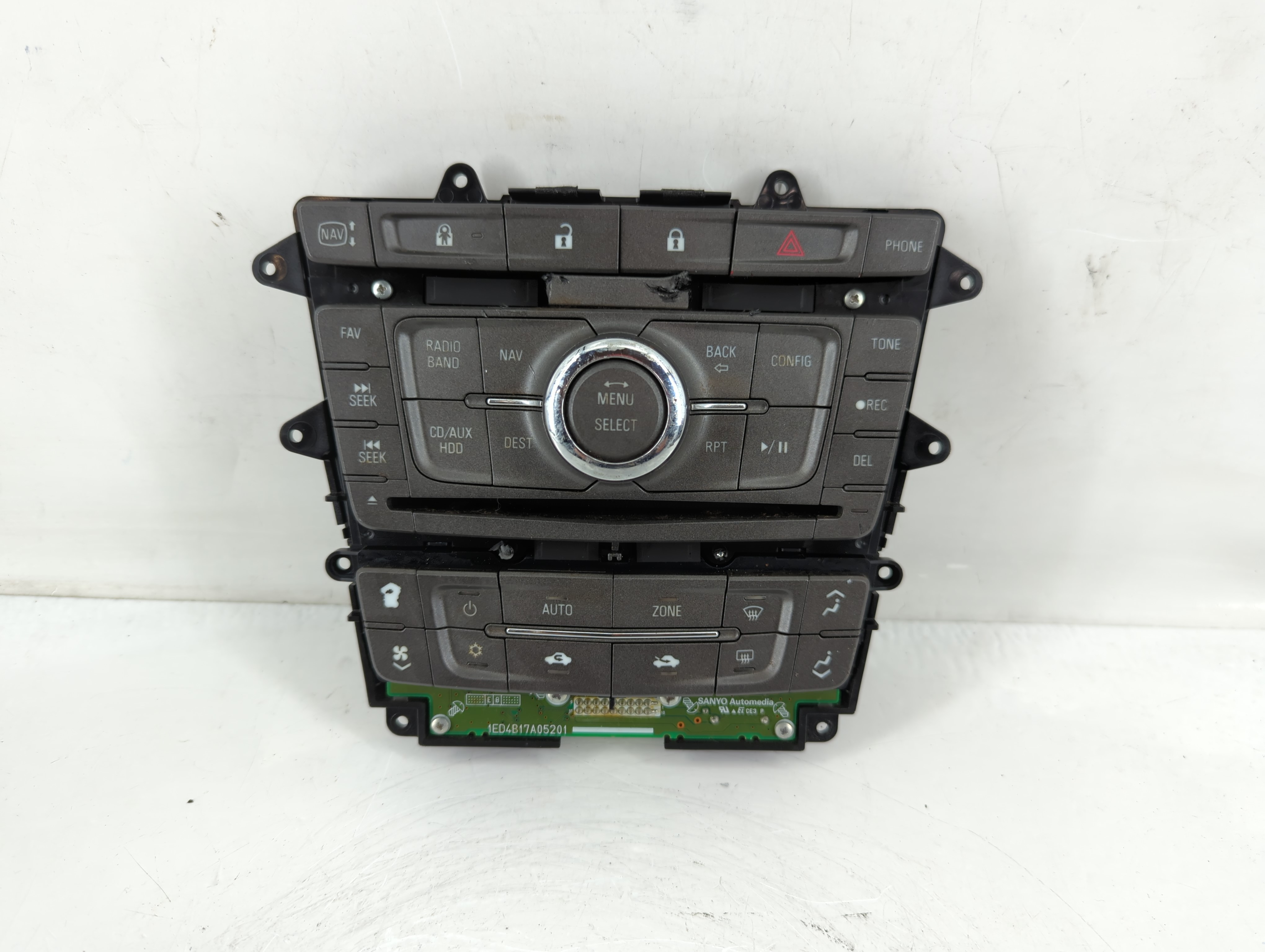 2011-2012 Cadillac Srx Am Fm Cd Player Radio Receiver 828880 - Oemusedautoparts1.com