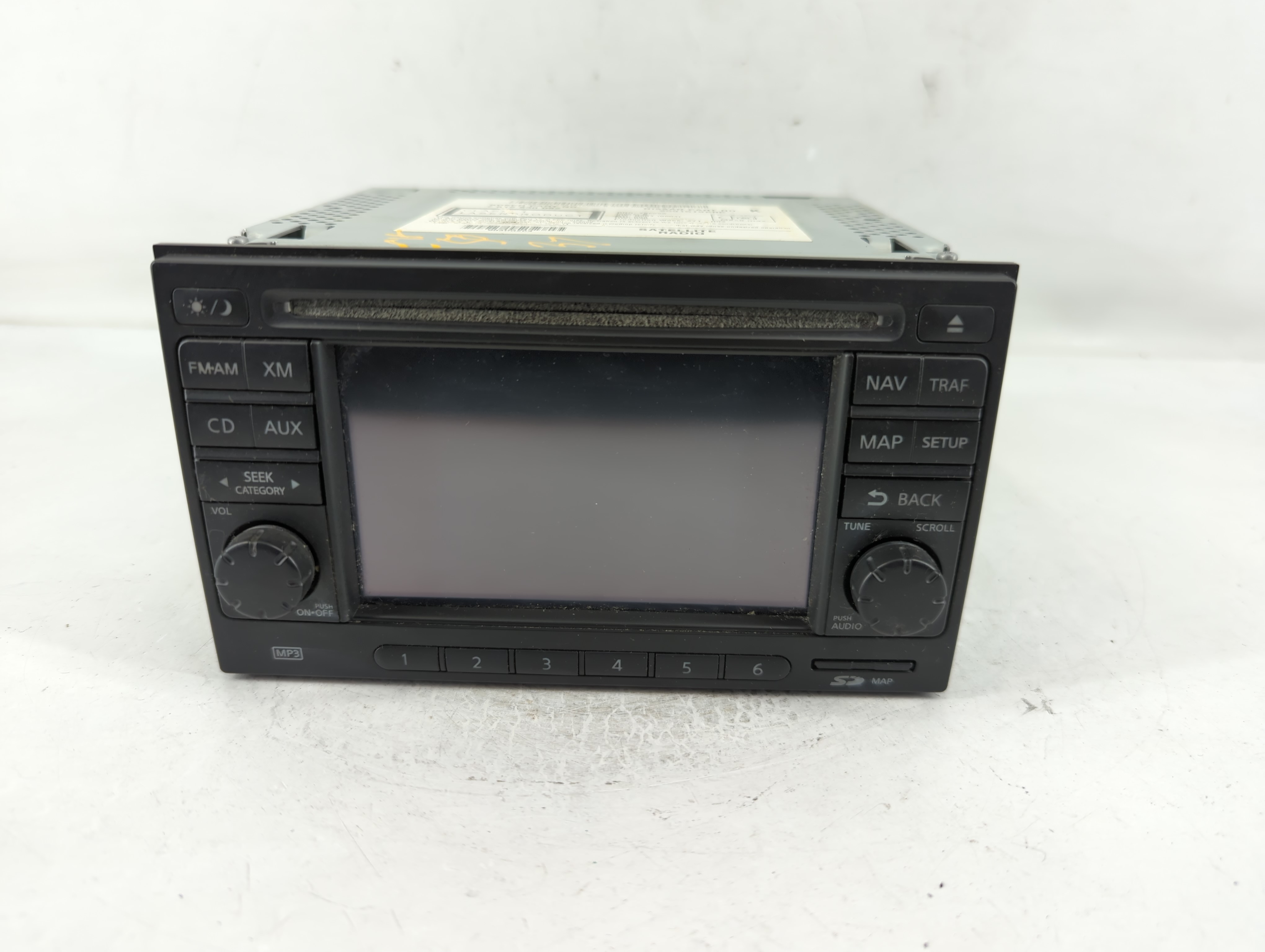 2011-2012 Nissan Rogue Am Fm Cd Player Radio Receiver 828919 - Oemusedautoparts1.com