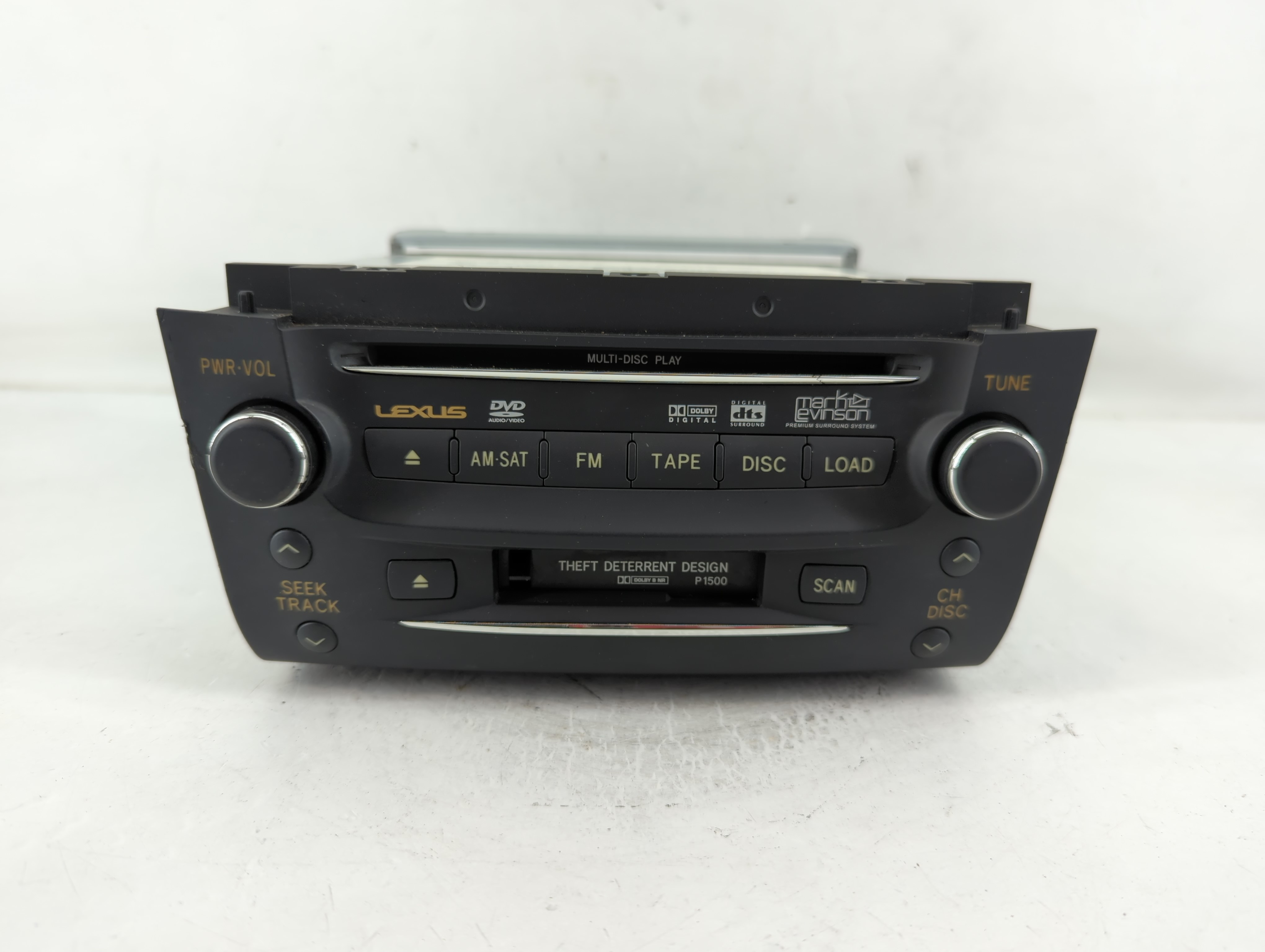 2006-2006 Lexus Gs300 Am Fm Cd Player Radio Receiver 828984 - Oemusedautoparts1.com