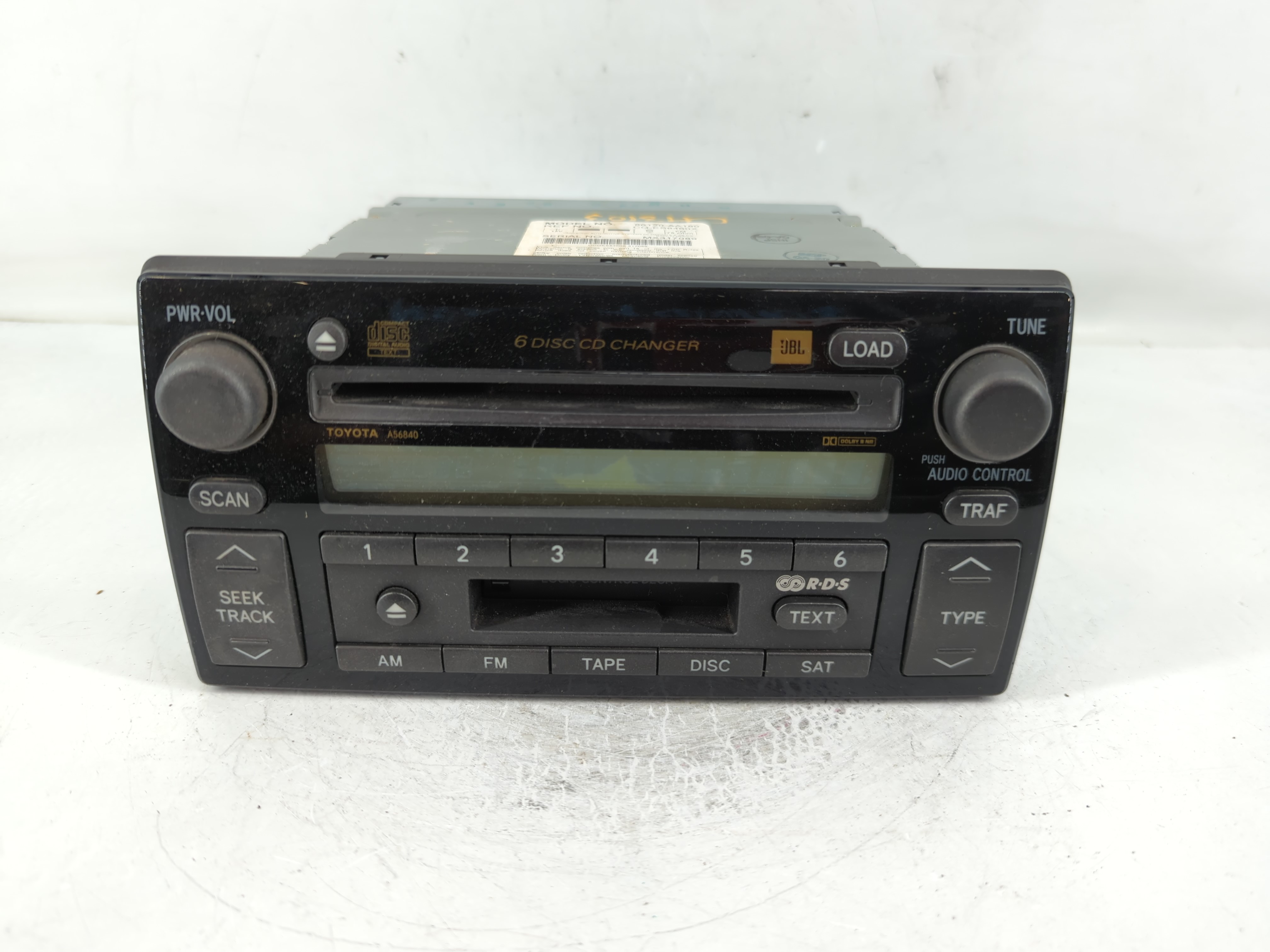2005-2006 Toyota Camry Am Fm Cd Player Radio Receiver 829012 - Oemusedautoparts1.com