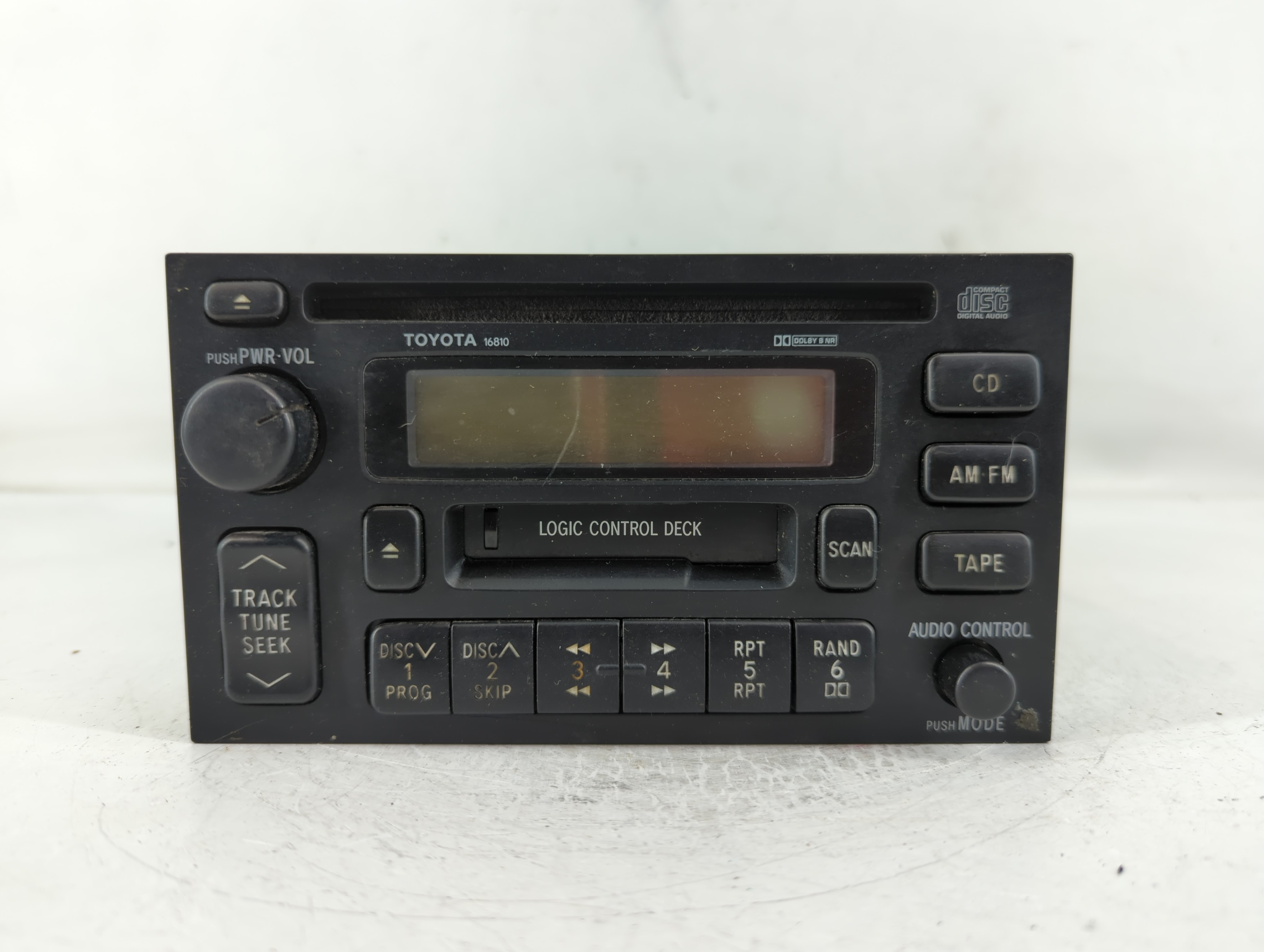 1999-1999 Toyota Camry Am Fm Cd Player Radio Receiver 829015 - Oemusedautoparts1.com