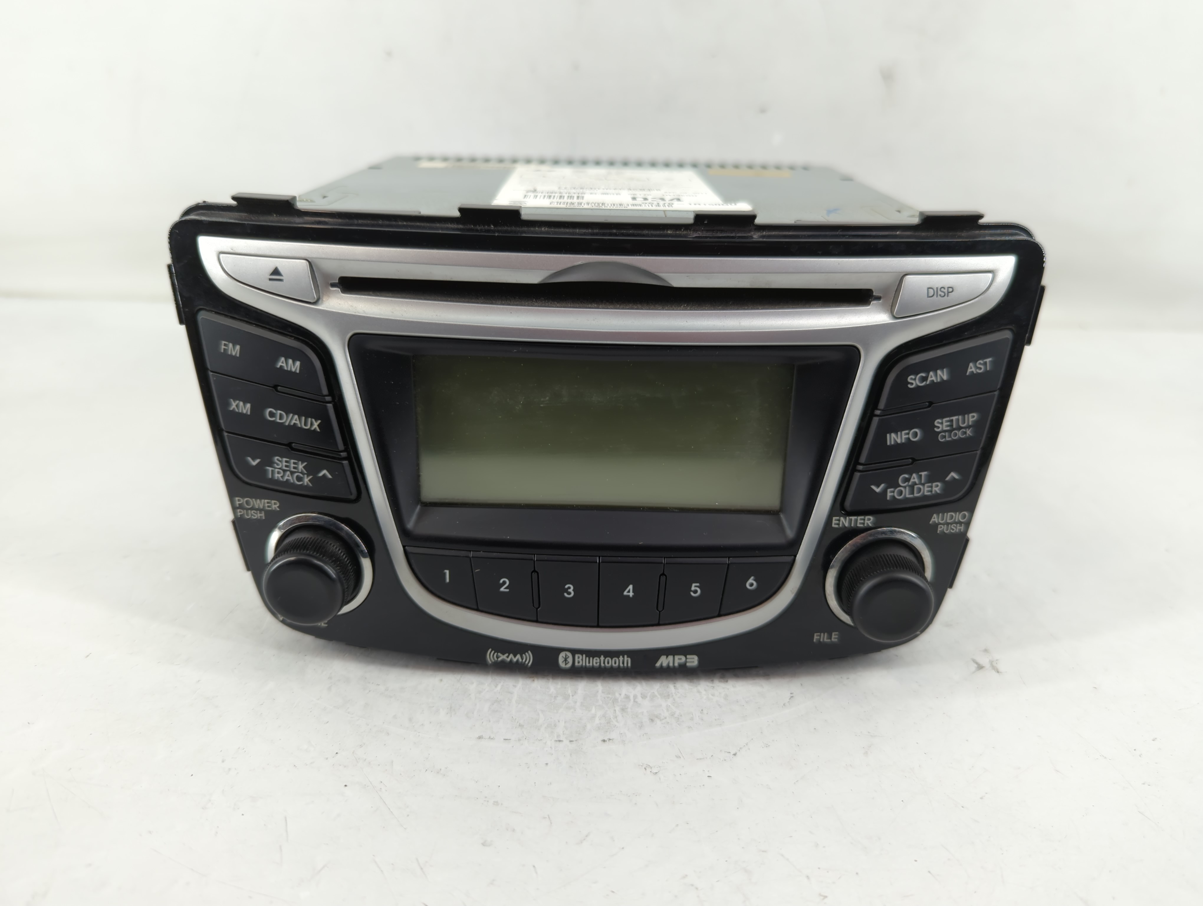 2012-2014 Hyundai Accent Am Fm Cd Player Radio Receiver 829067 - Oemusedautoparts1.com
