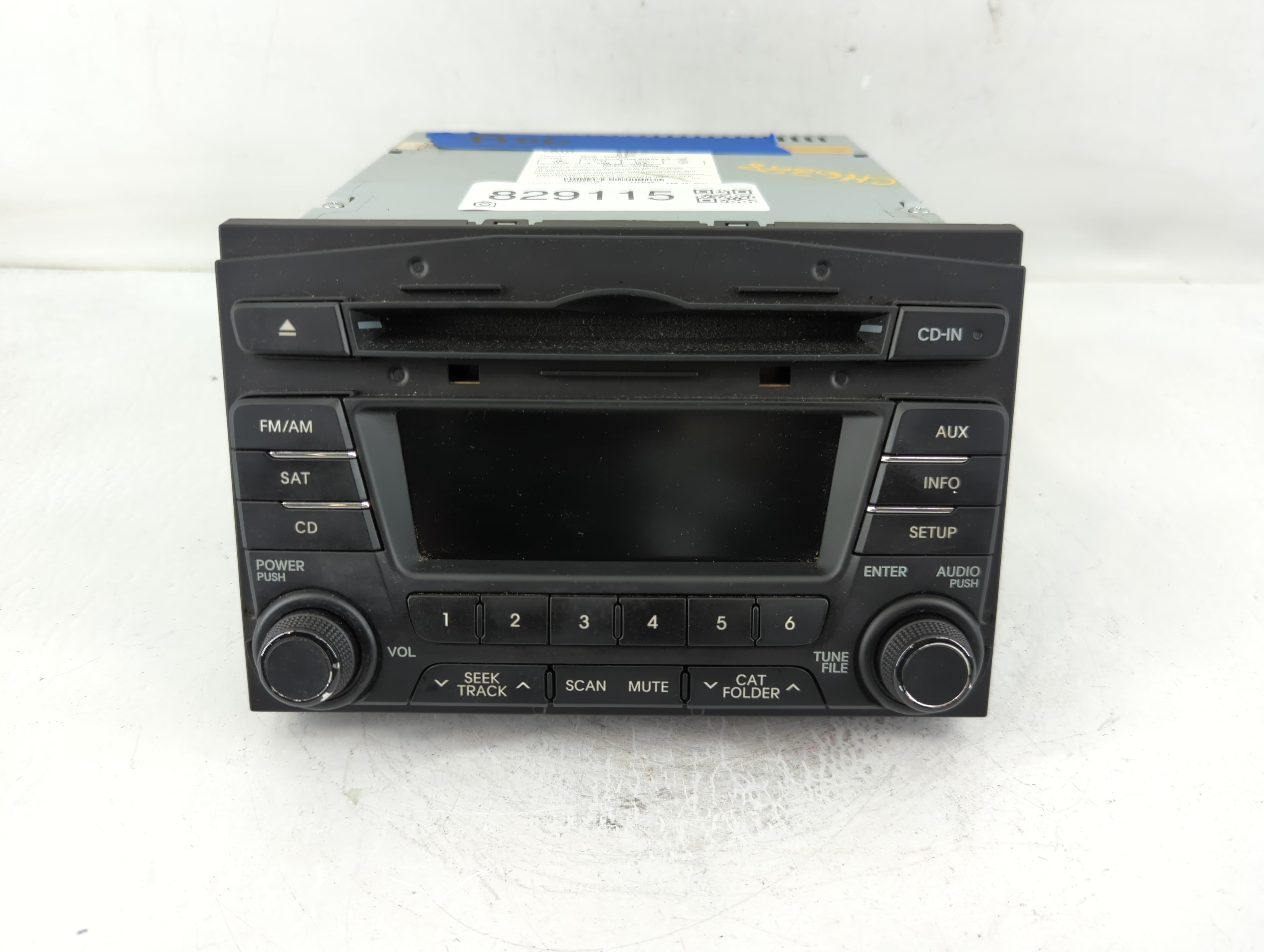 Picture of 2011-2013 Kia Optima Am Fm Cd Player Radio Receiver 829115