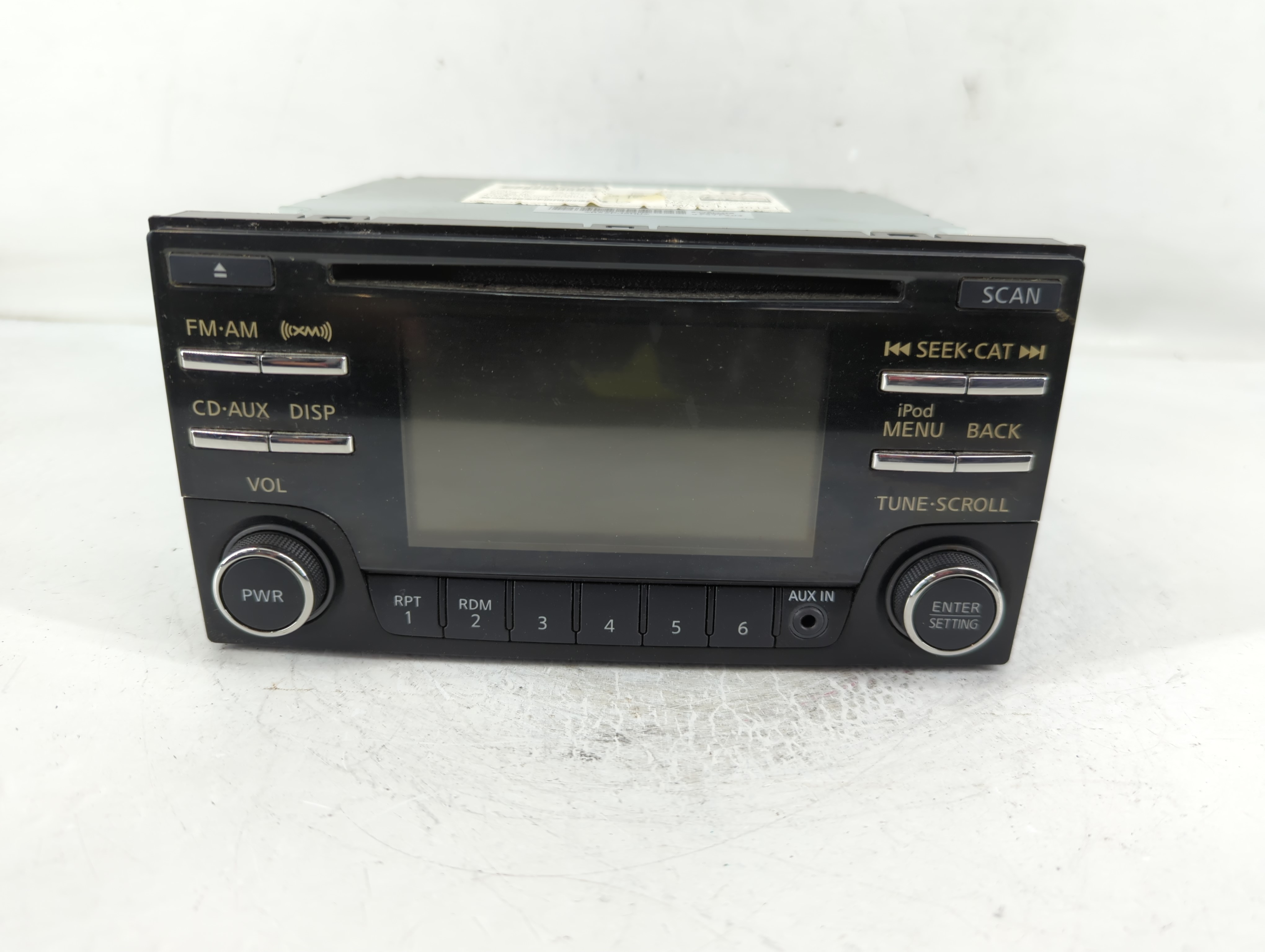 2011-2012 Nissan Rogue Am Fm Cd Player Radio Receiver 829196 - Oemusedautoparts1.com