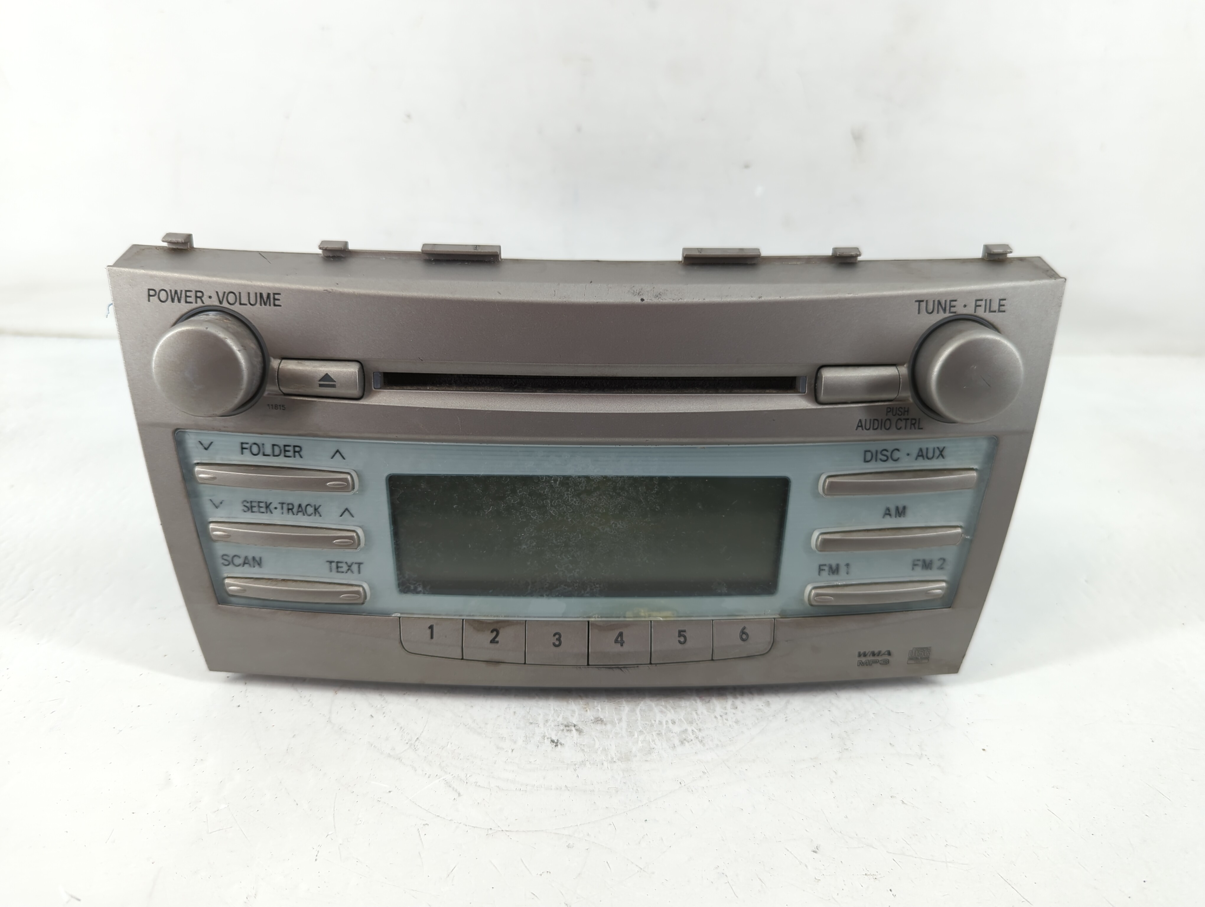 2007-2009 Toyota Camry Am Fm Cd Player Radio Receiver 829235 - Oemusedautoparts1.com