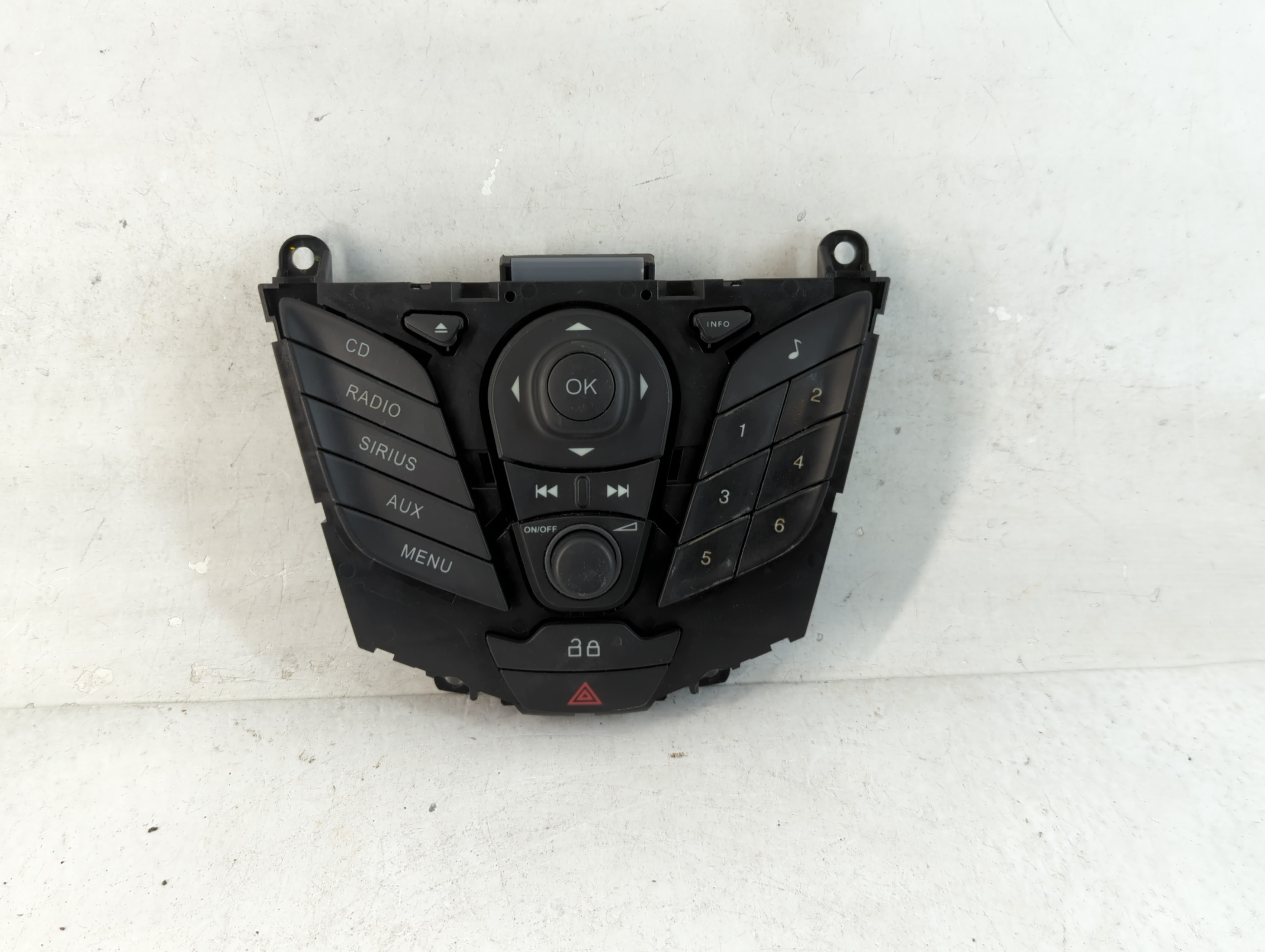 2013-2013 Ford Fiesta Am Fm Cd Player Radio Receiver 829371 - Oemusedautoparts1.com