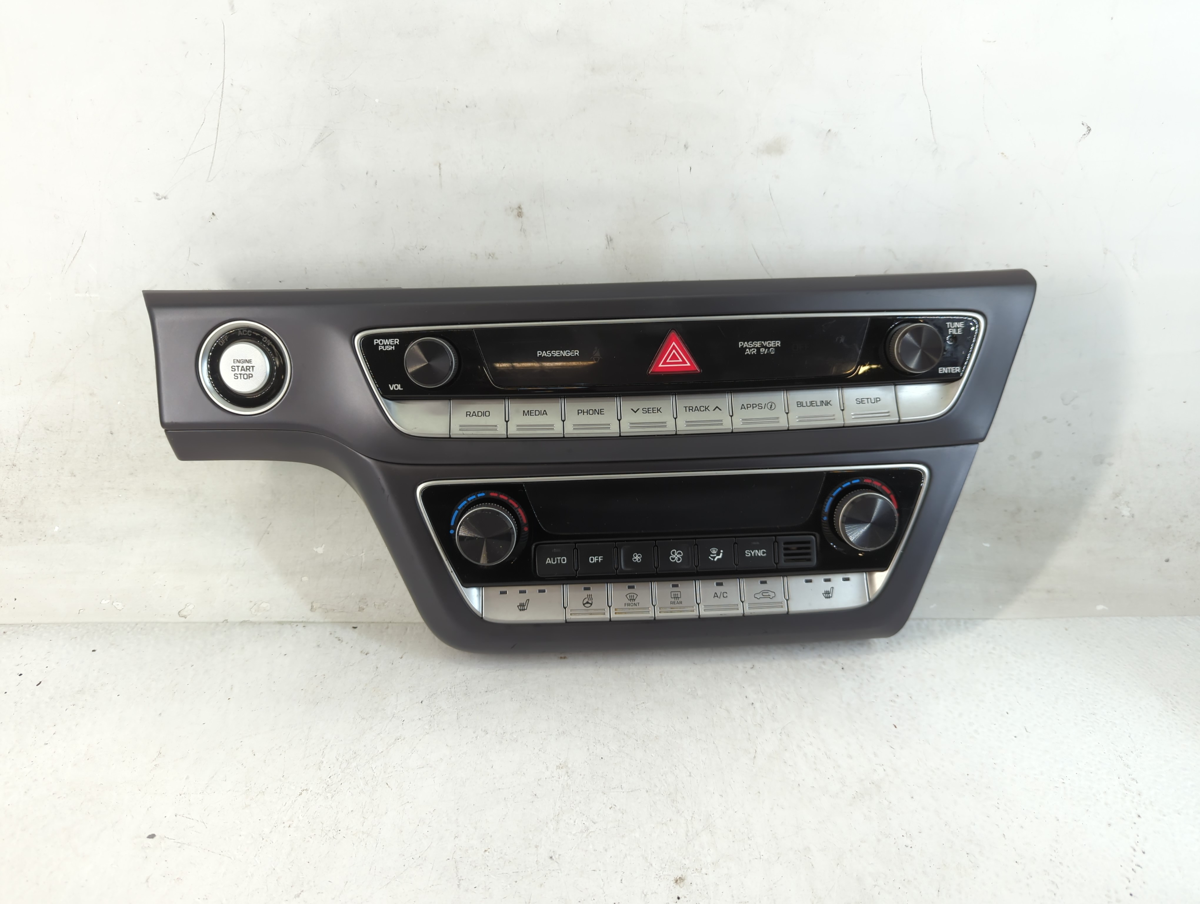2018-2019 Hyundai Sonata Ac Heater Climate Control 94510-c2aa0 829620 - Oemusedautoparts1.com