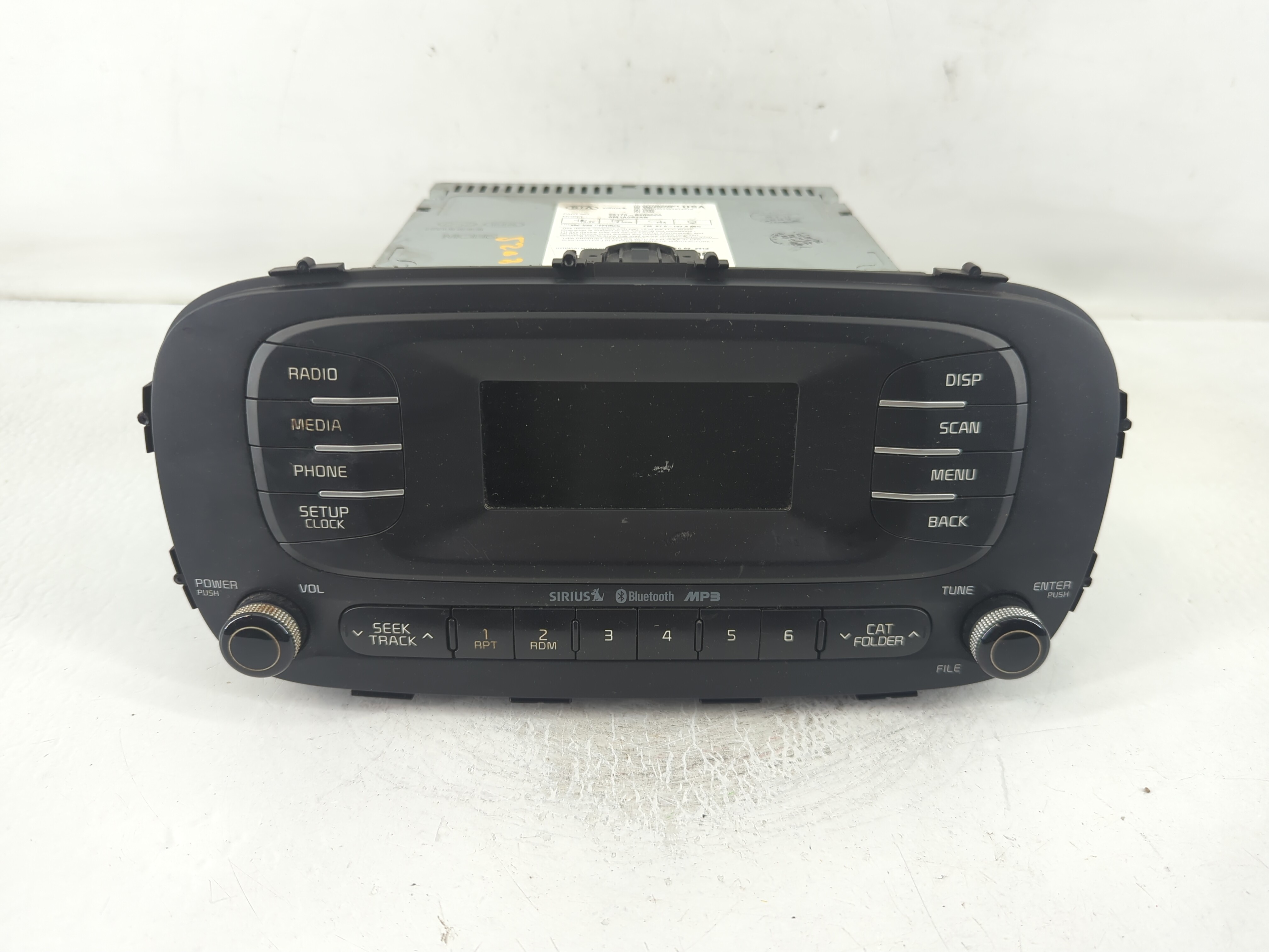 2014-2016 Kia Soul Am Fm Cd Player Radio Receiver 829692 - Oemusedautoparts1.com