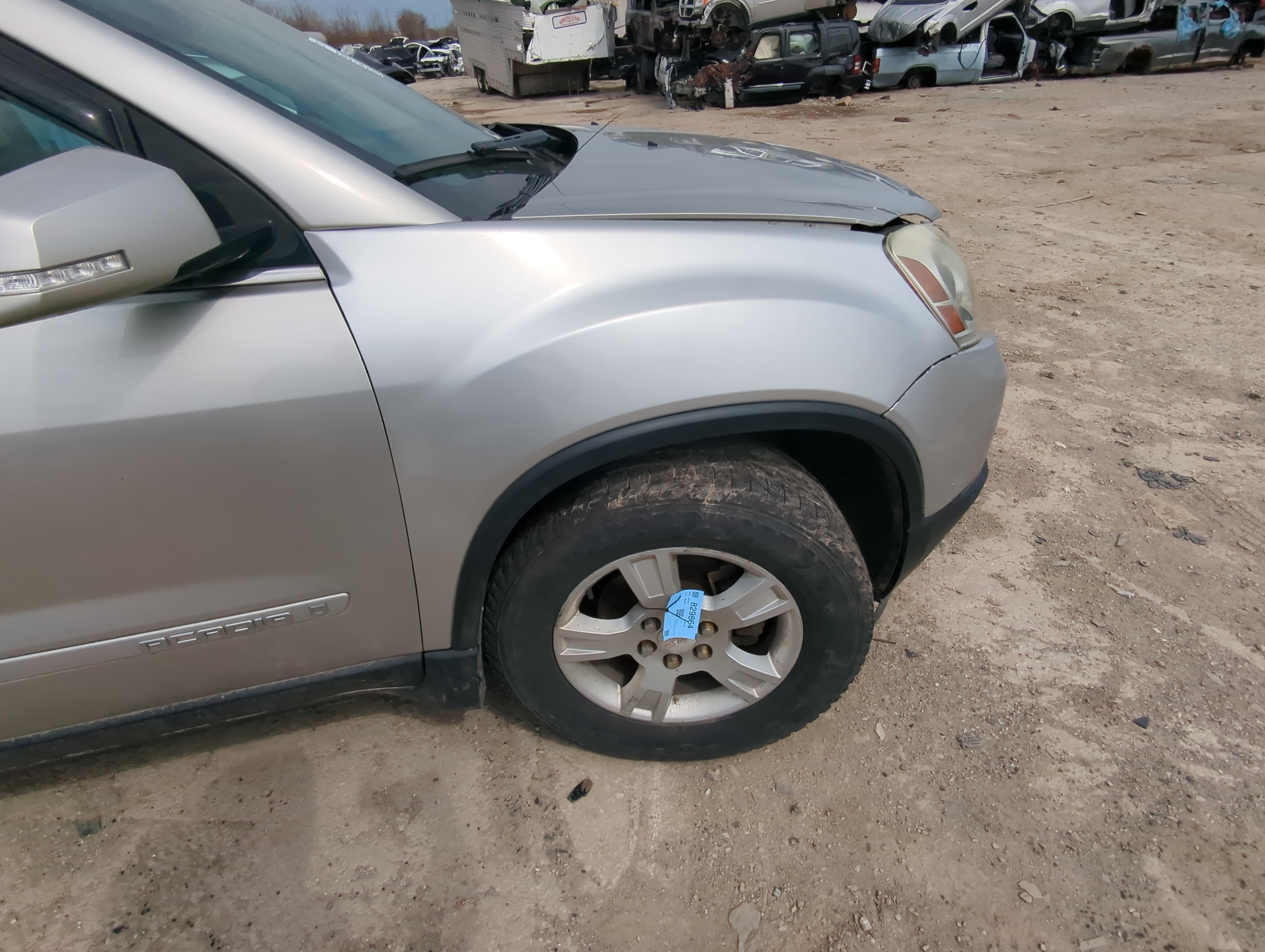 Picture of 2007-2012 Gmc Acadia Passenger Fender 830005