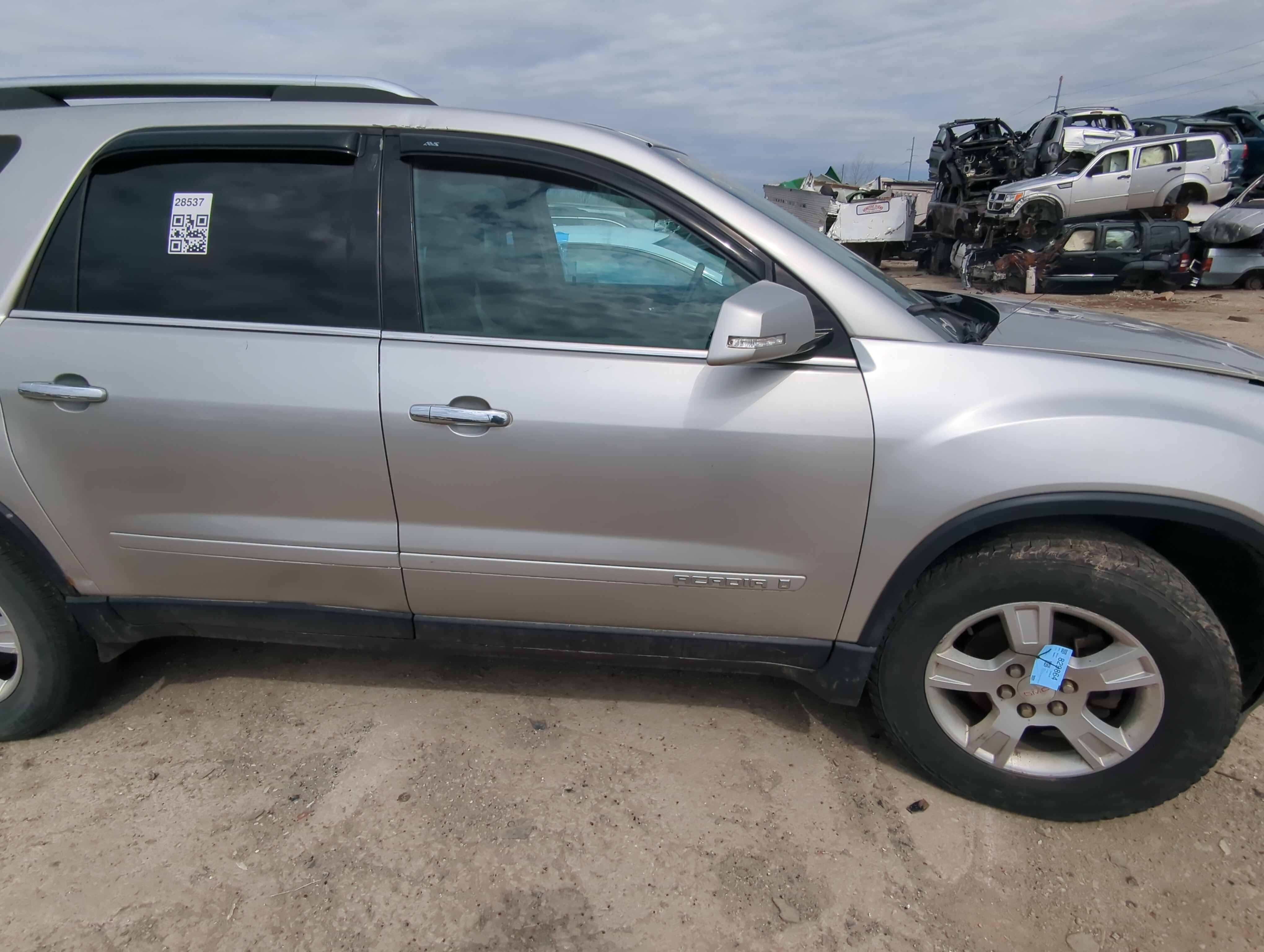 Picture of 2007-2008 Gmc Acadia Passenger Front Door Oem 830124