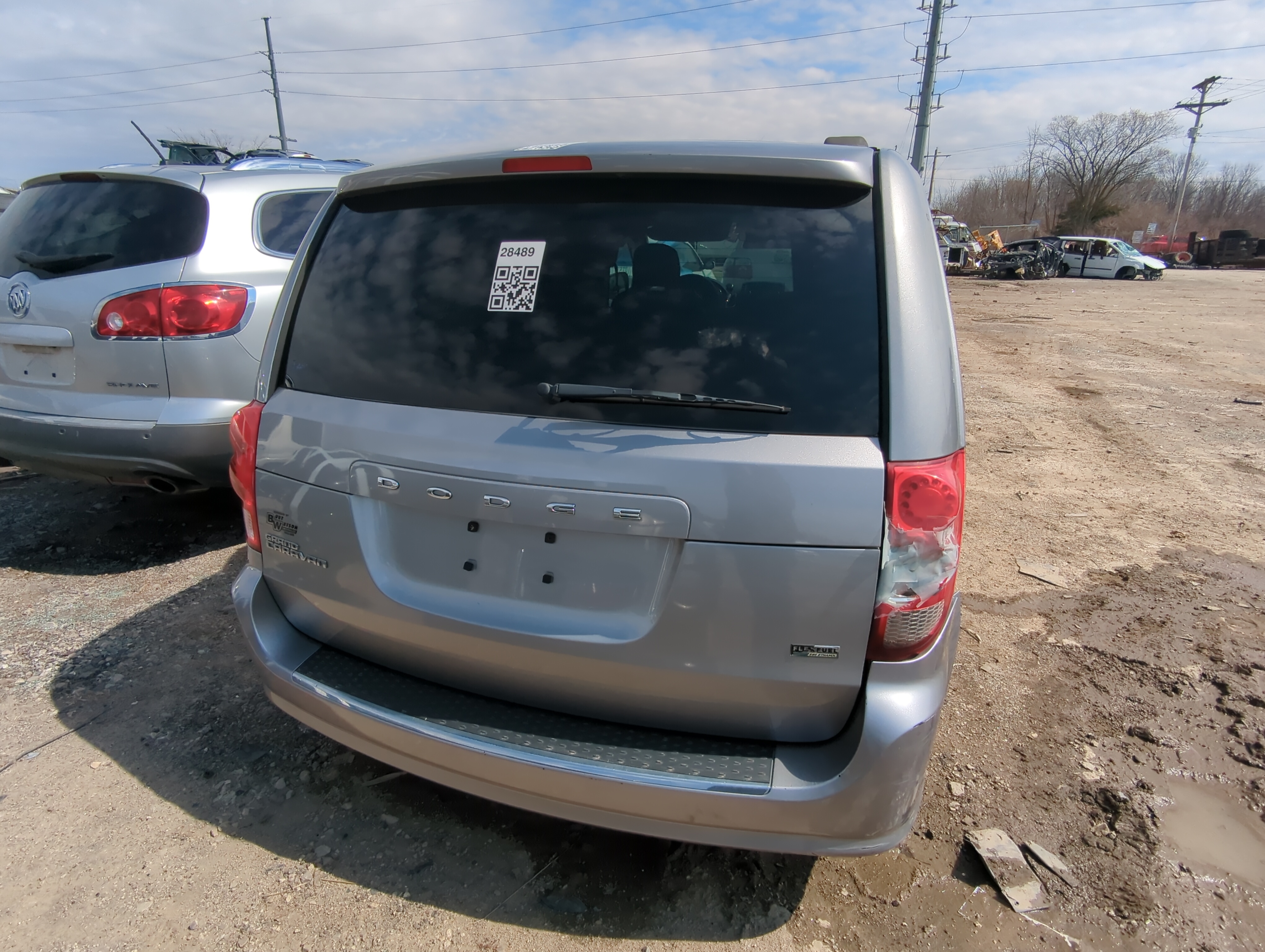 Dodge Caravan Trunk/decklid/hatch/tailgate Oem 830177 - Oemusedautoparts1.com