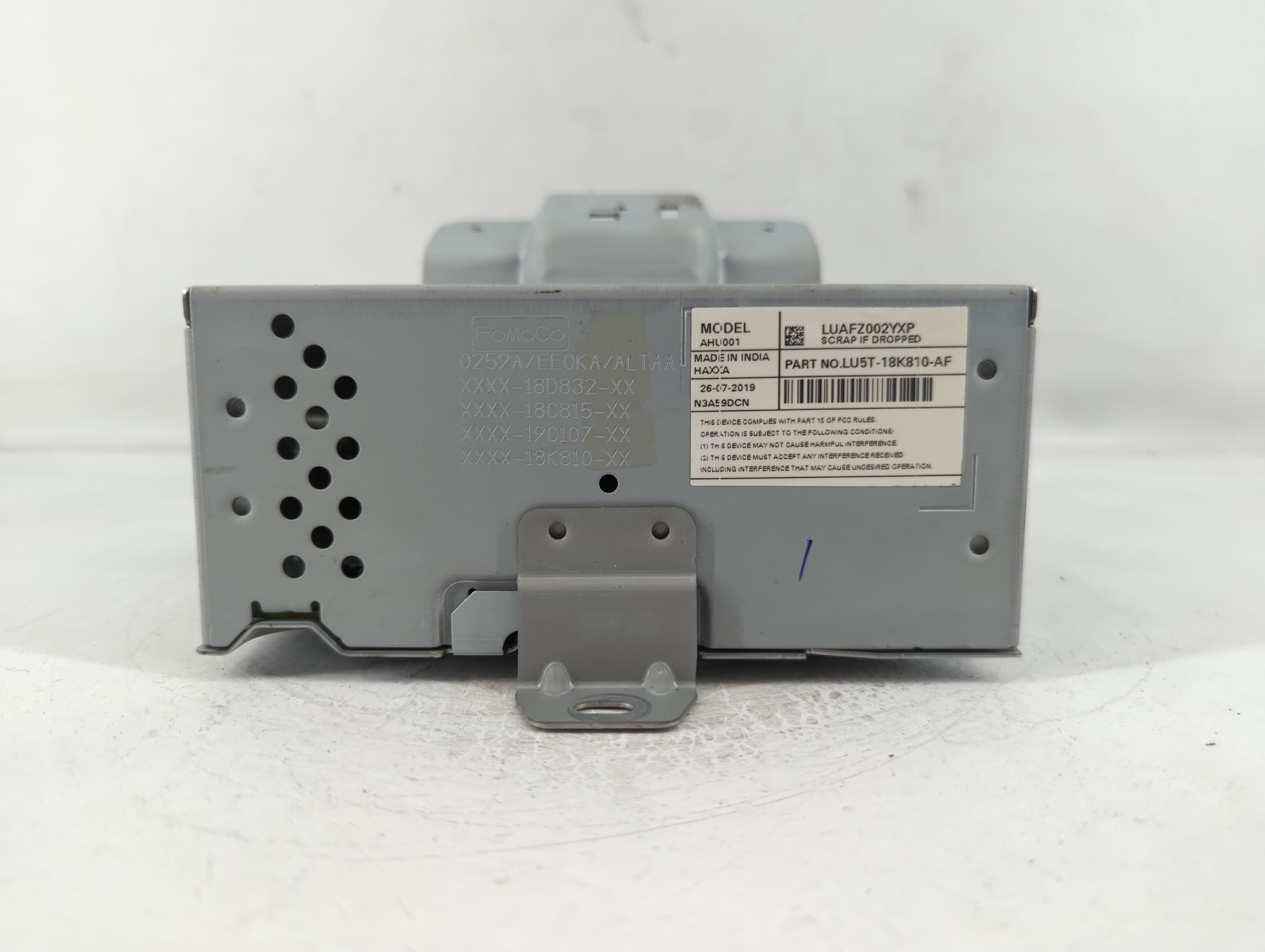 2020-2020 Ford Ecosport Am Fm Cd Player Radio Receiver 830667 - Oemusedautoparts1.com