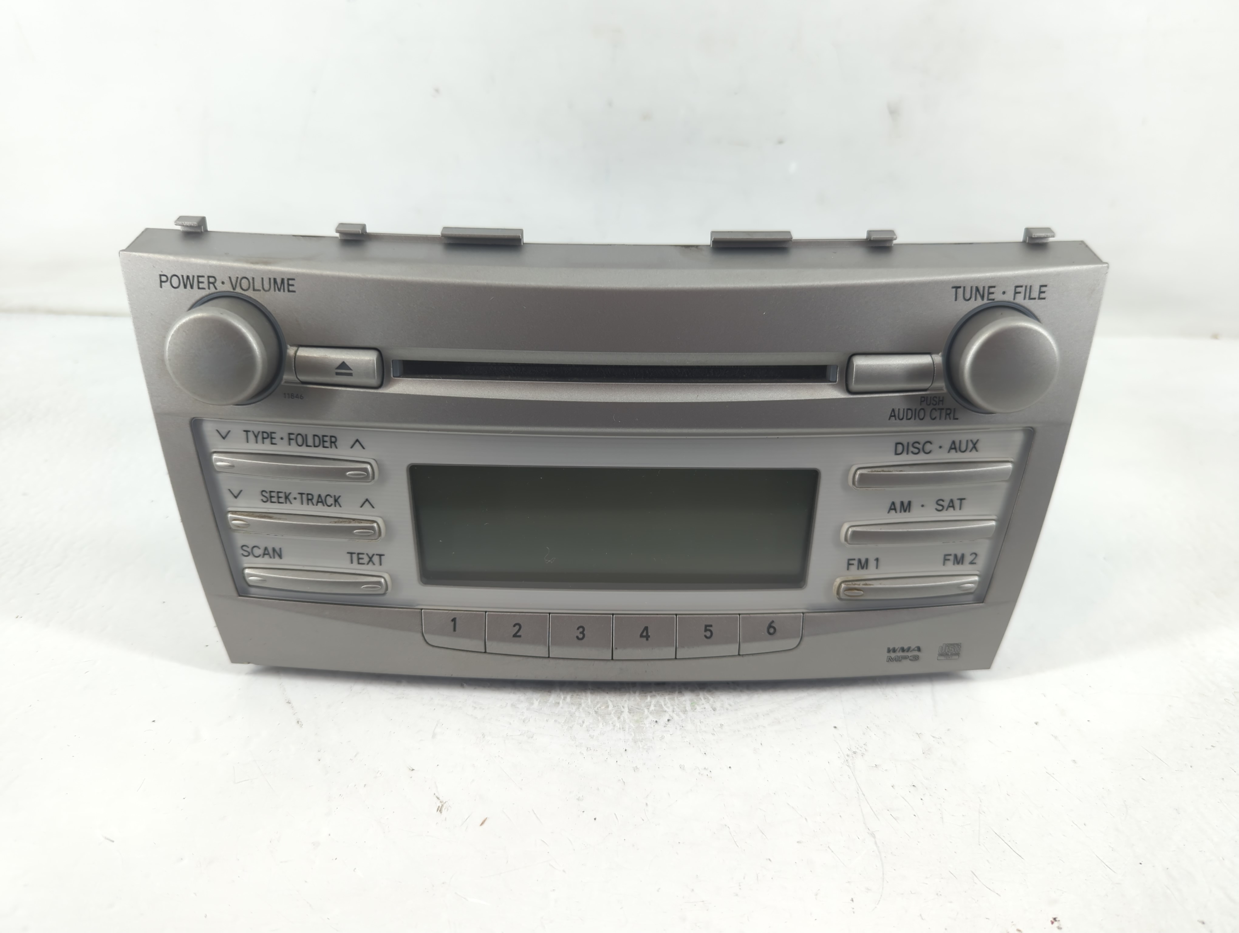 2010-2011 Toyota Camry Am Fm Cd Player Radio Receiver 830704 - Oemusedautoparts1.com