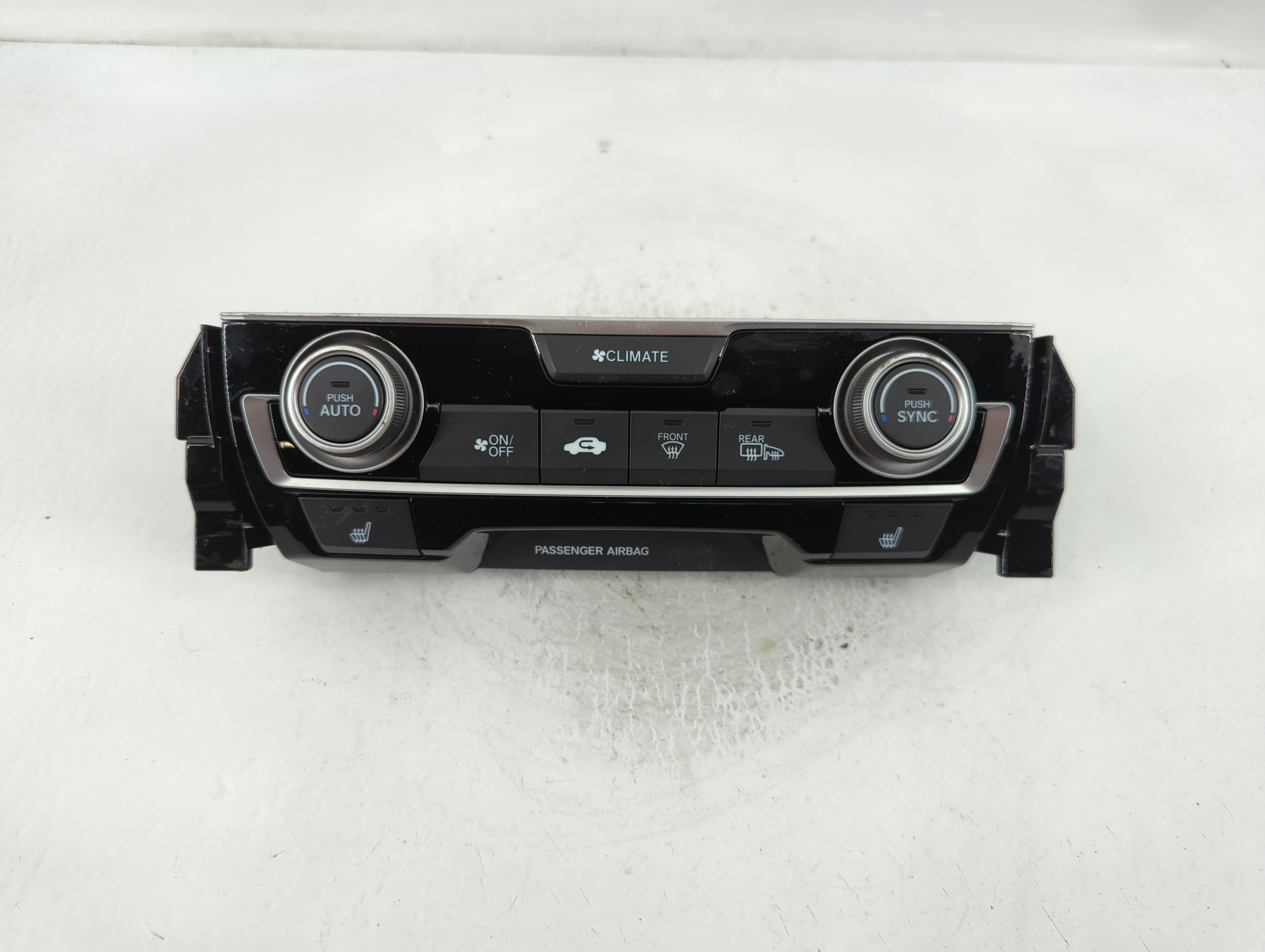 2016-2018 Honda Civic Ac Heater Climate Control 1096a1 124610 830828 - Oemusedautoparts1.com