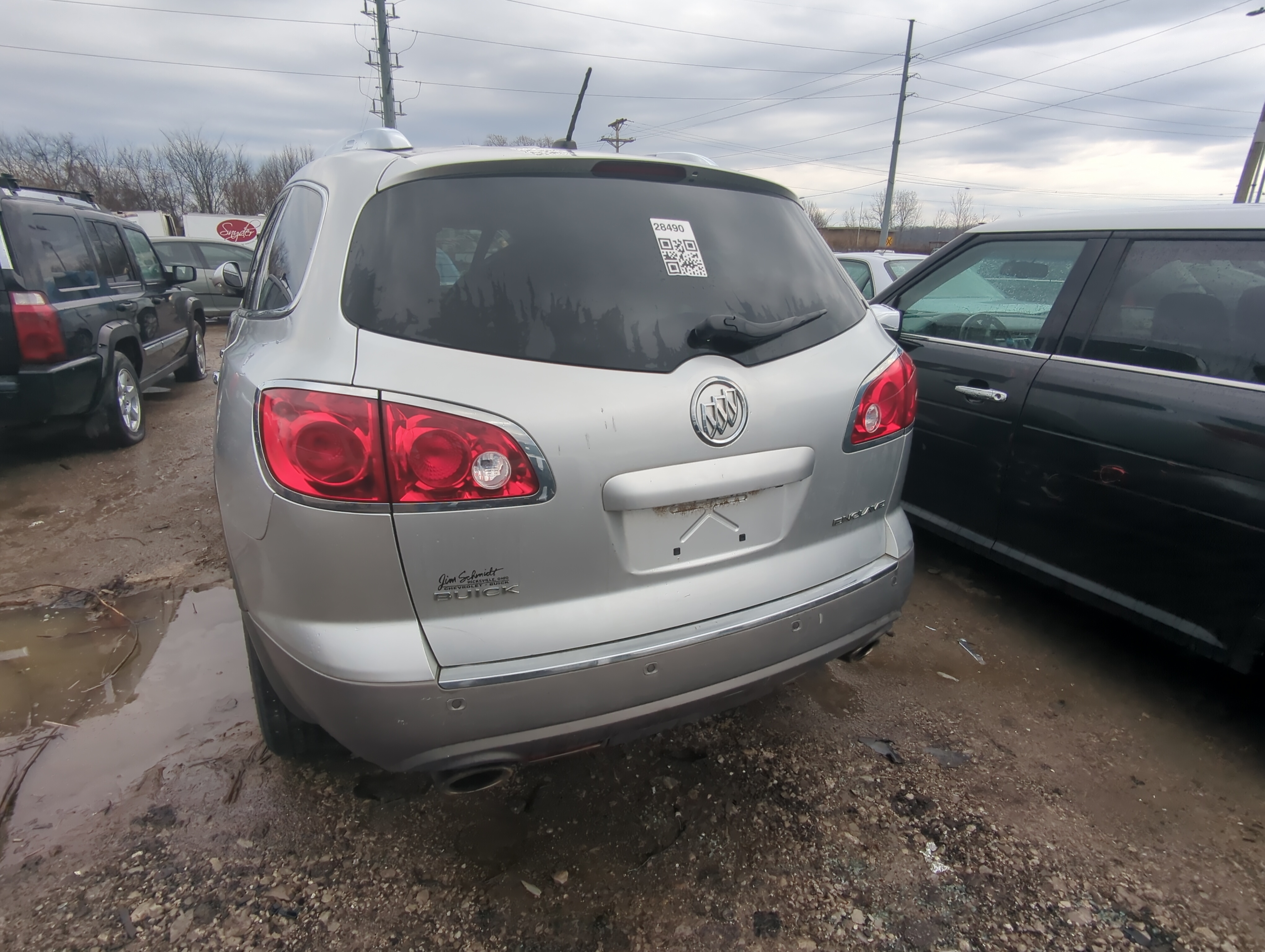 2008-2012 Buick Enclave Trunk/decklid/hatch/tailgate Oem 831172 - Oemusedautoparts1.com