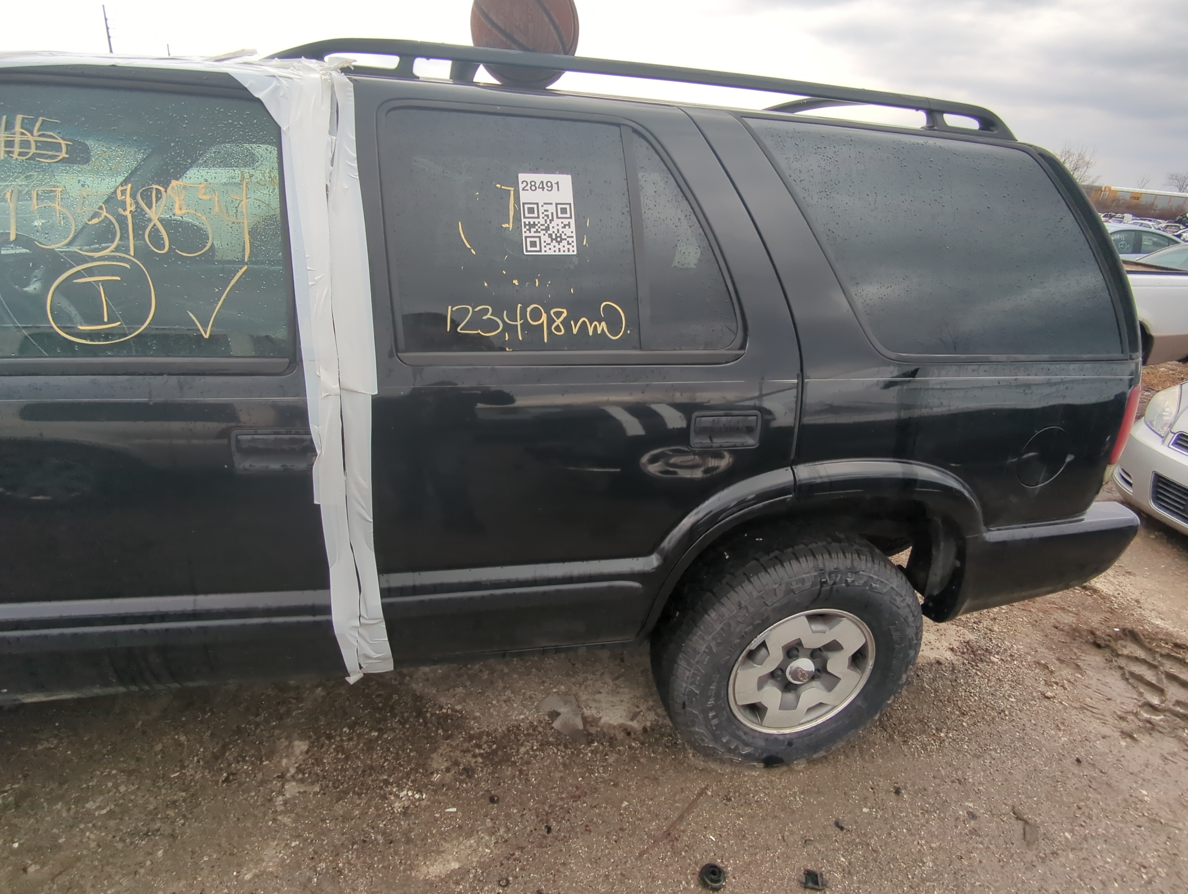 Chevrolet Blazer S10/jimmy S15 Driver Rear Door Oem 831435 - Oemusedautoparts1.com
