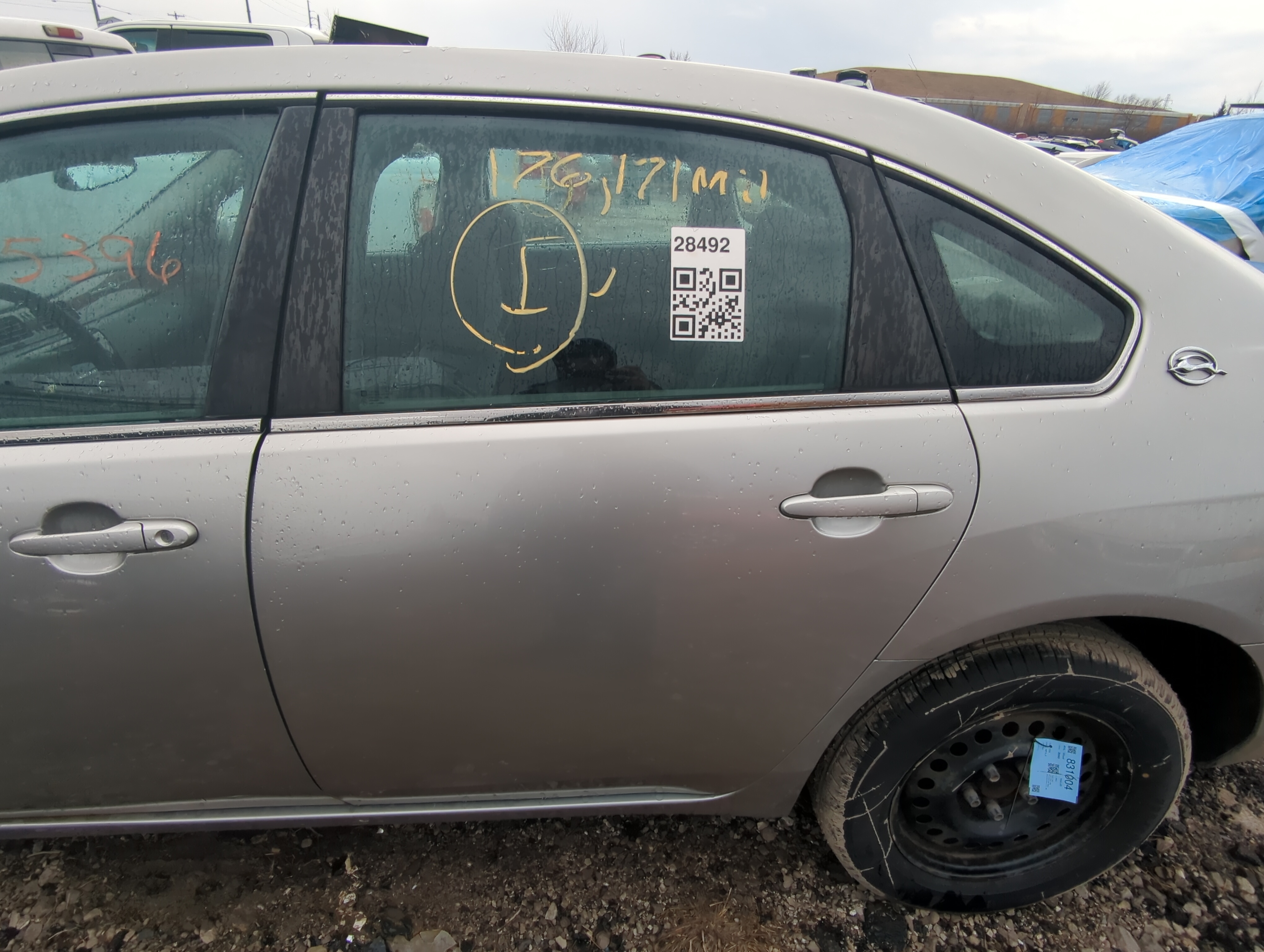 Picture of 2008-2016 Chevrolet Impala Driver Rear Door Oem 831693