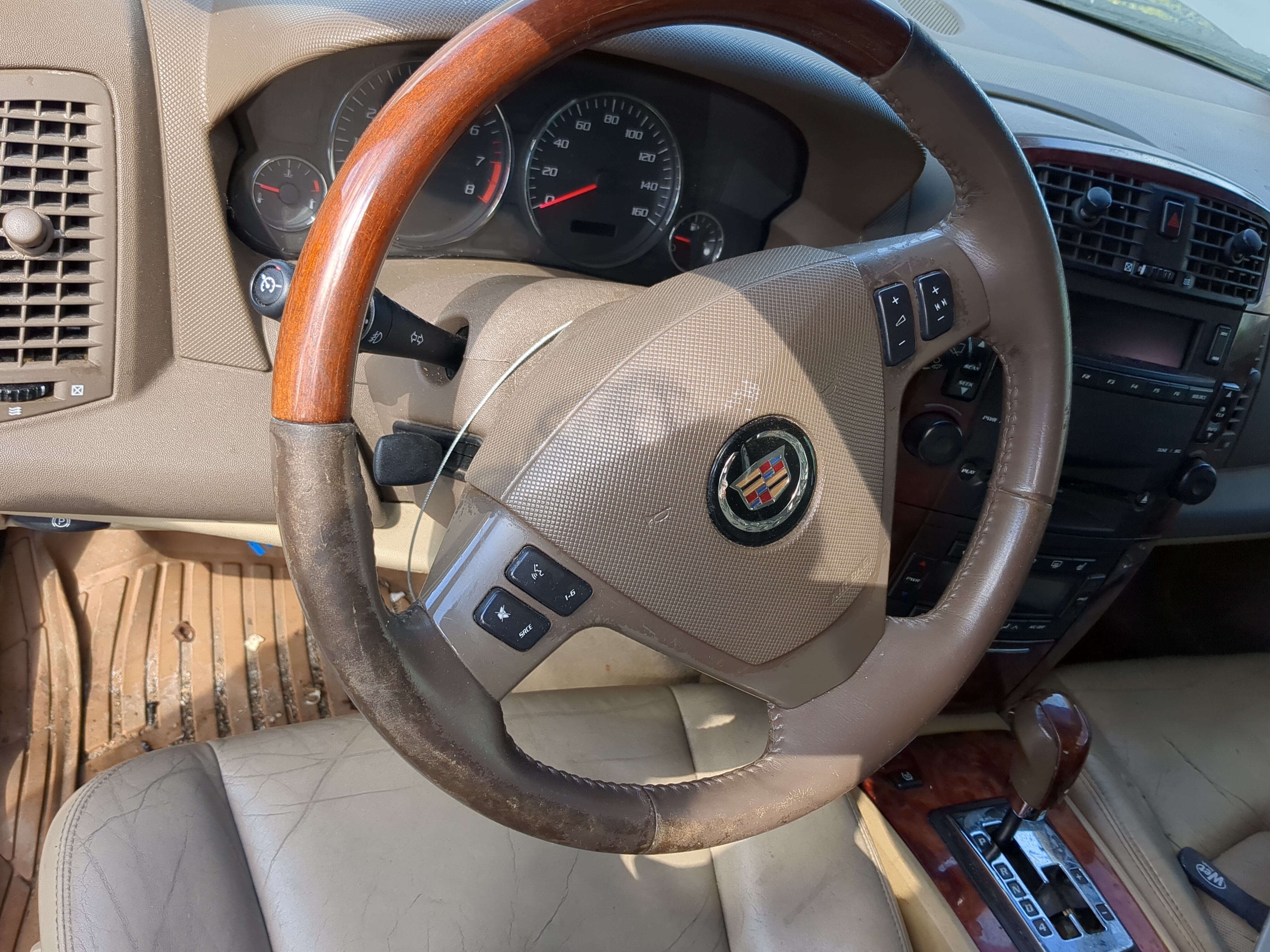 2004-2006 Cadillac Srx Air Bag Driver Left Steering Wheel Mounted 831806 - Oemusedautoparts1.com