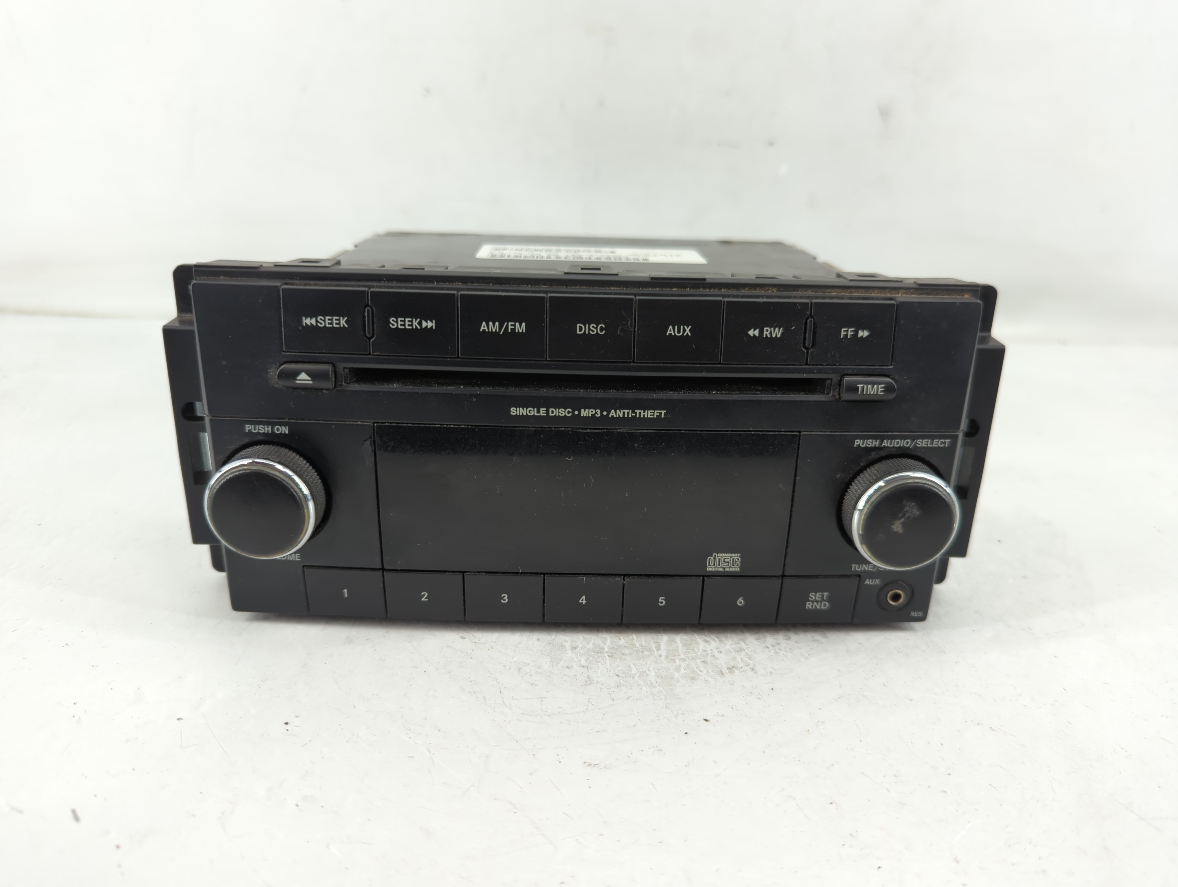 Picture of 2013-2014 Dodge Avenger Am Fm Cd Player Radio Receiver 832337