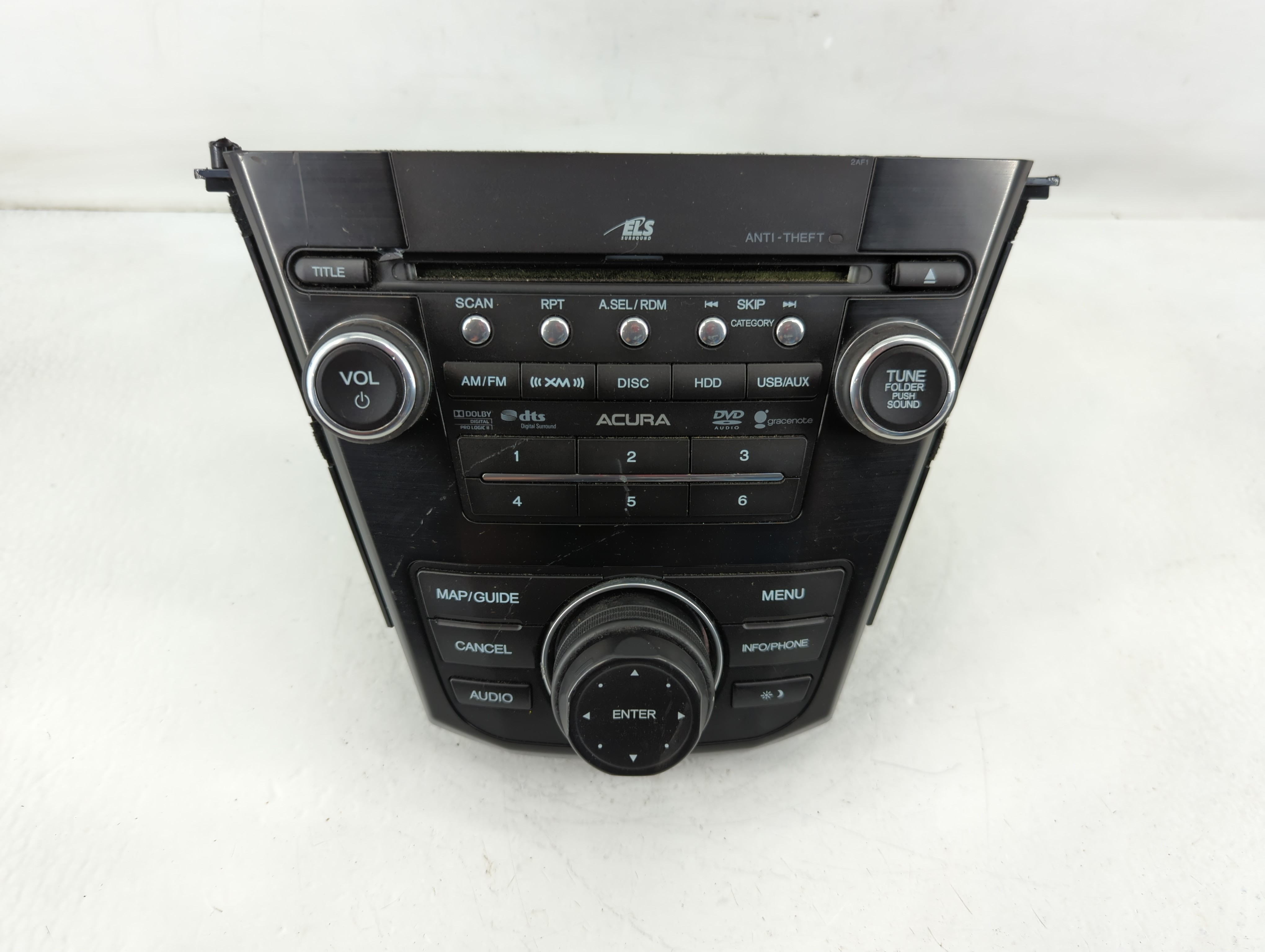 2010-2013 Acura Mdx Am Fm Cd Player Radio Receiver 832450 - Oemusedautoparts1.com
