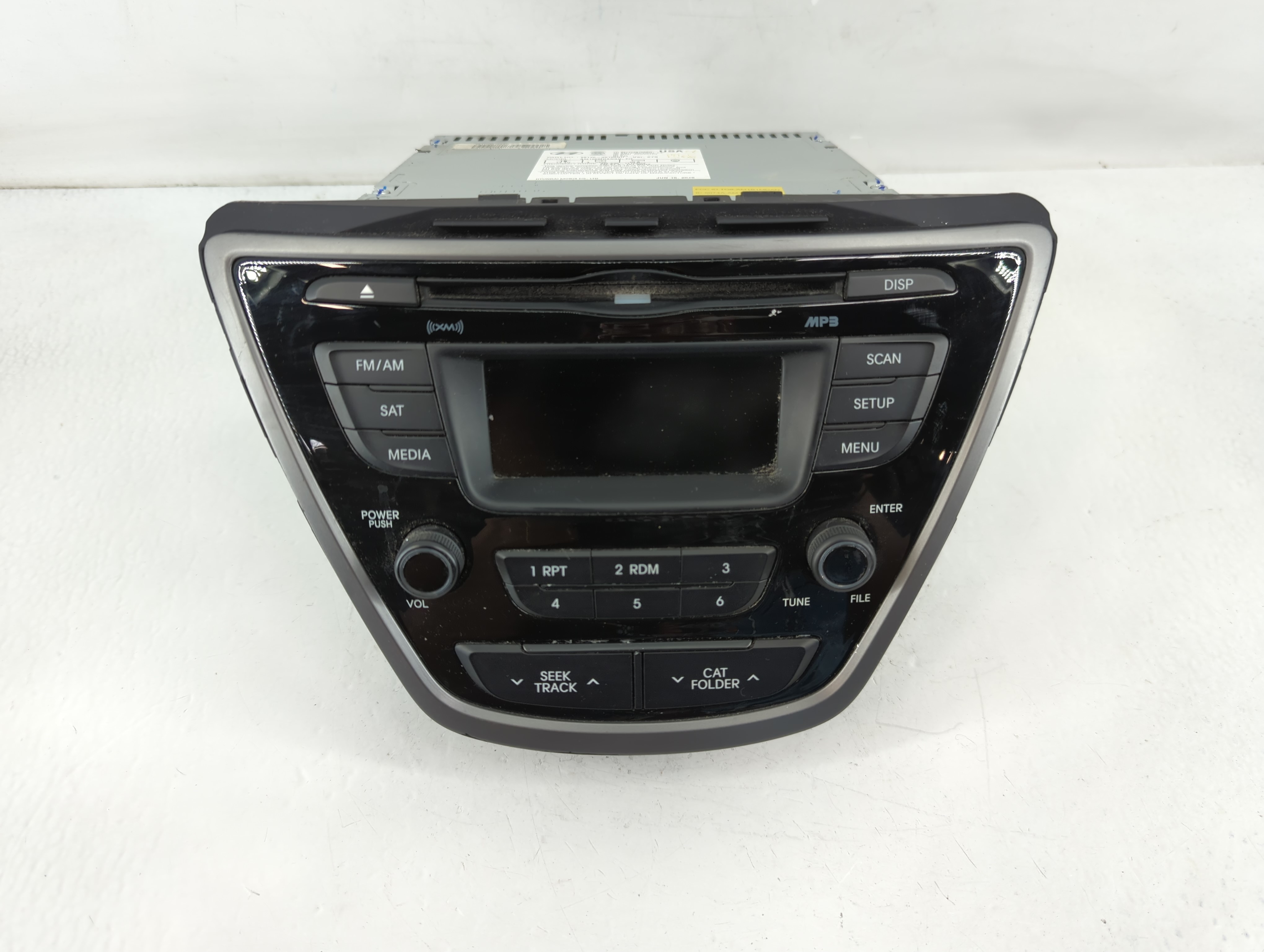 Picture of 2014-2016 Hyundai Elantra Am Fm Cd Player Radio Receiver 832521