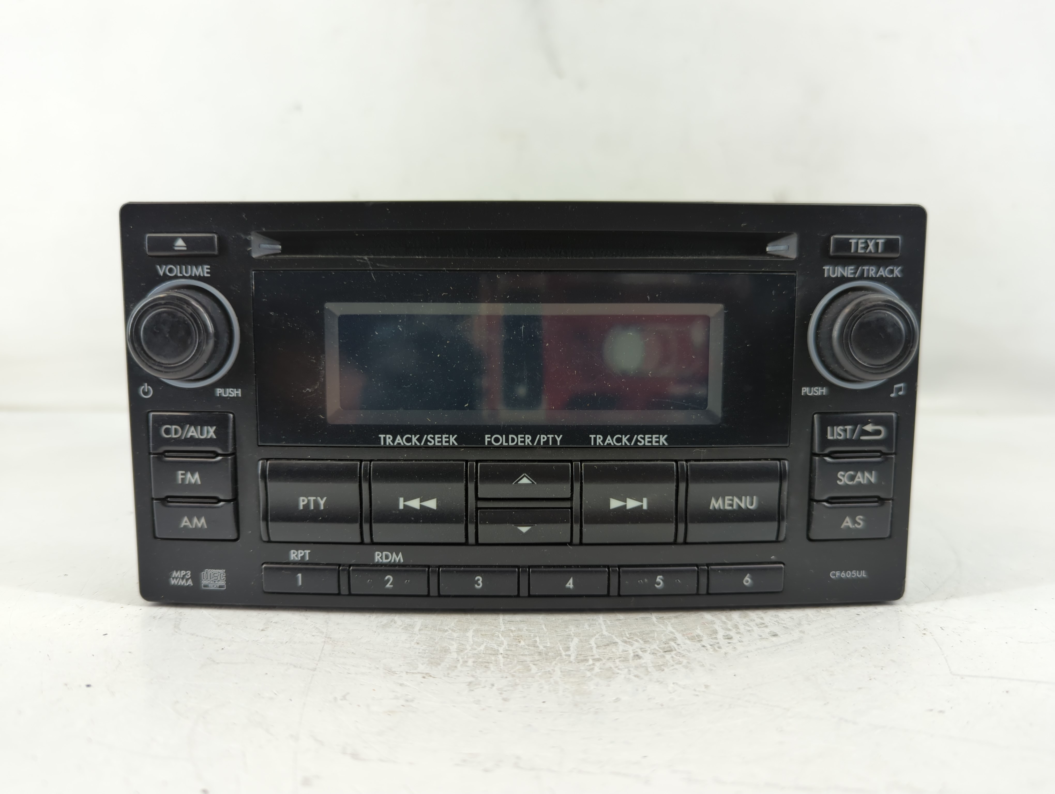 2015-2015 Subaru Forester Am Fm Cd Player Radio Receiver 832598 - Oemusedautoparts1.com
