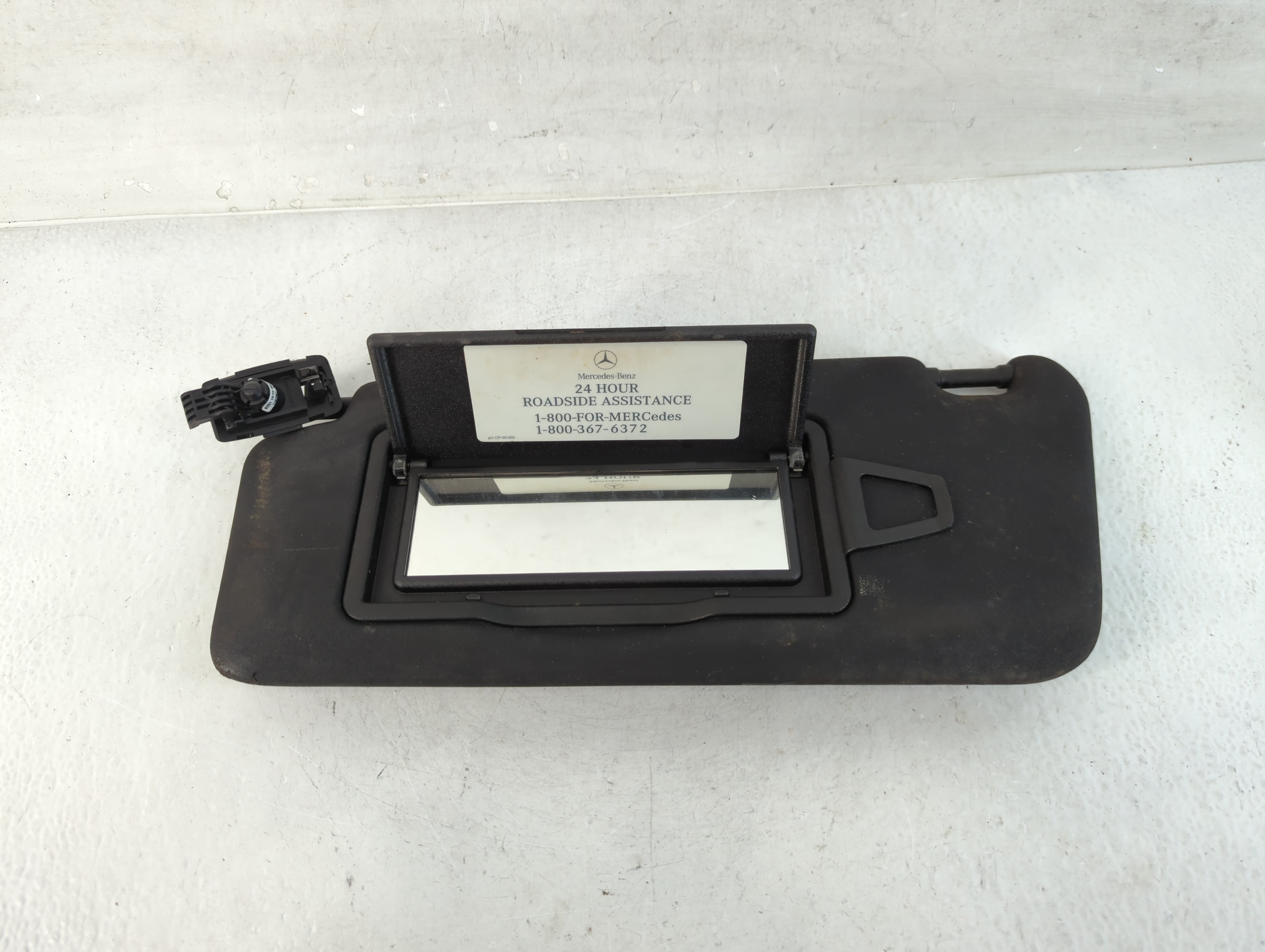 Picture of 2008-2014 Mercedes-benz C300 Driver Sun Visor Mirror Left Sunvisor Black 832627