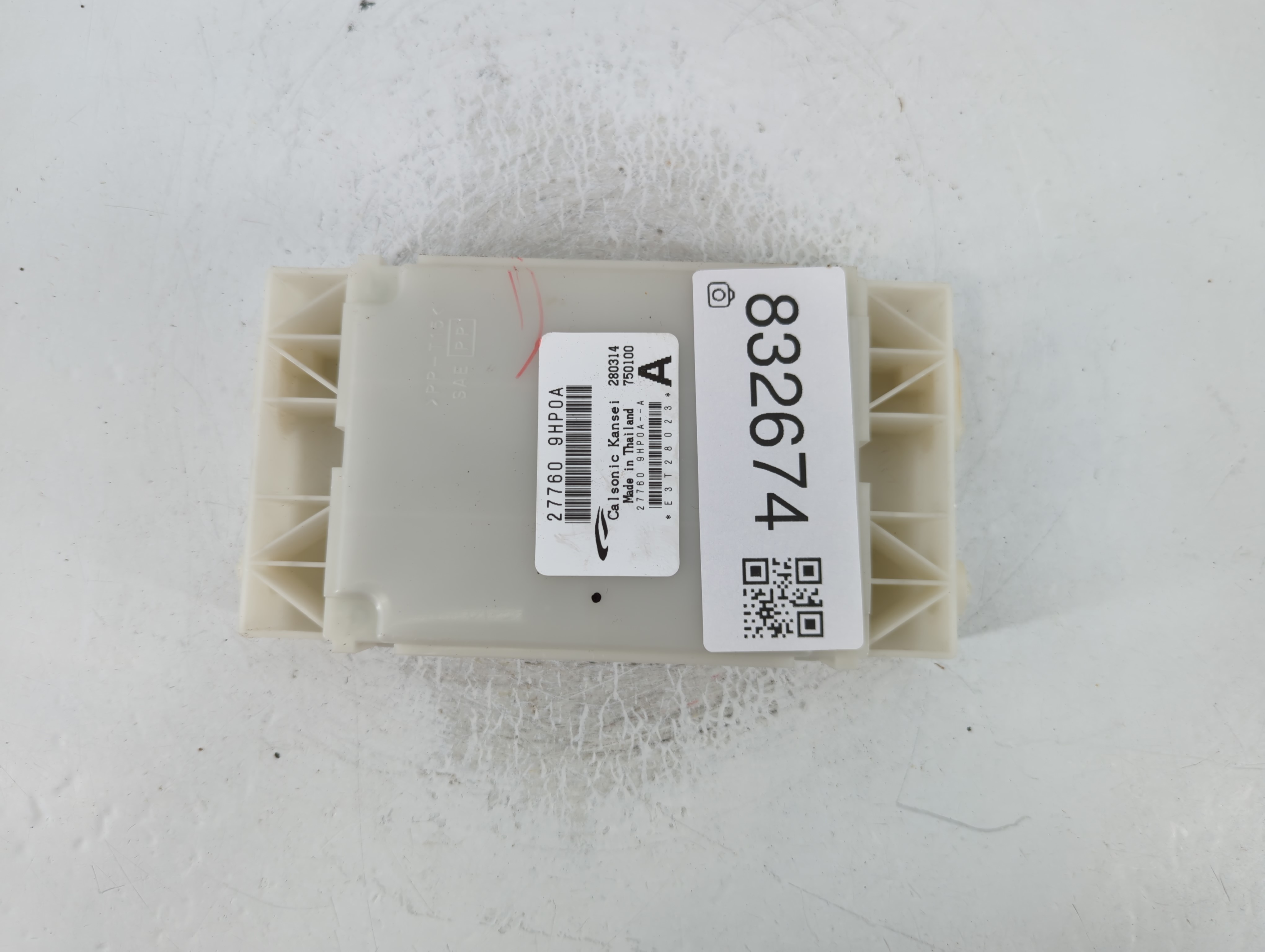 2016-2017 Nissan Altima Temperature Control Module 27760 9hp0a 832674 - Oemusedautoparts1.com