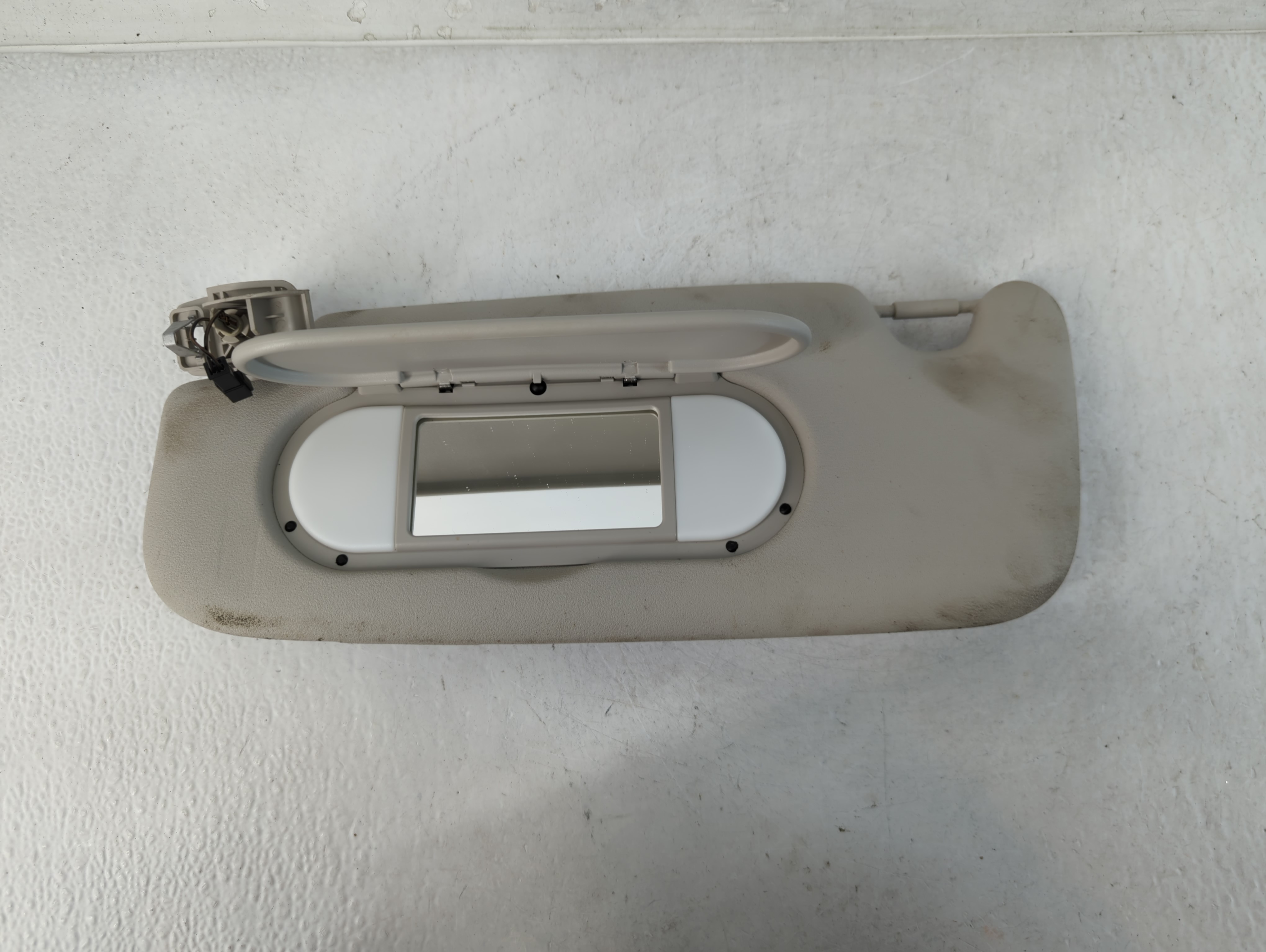 Mini Cooper Driver Sun Visor Mirror Left Sunvisor Grey 832686 - Oemusedautoparts1.com