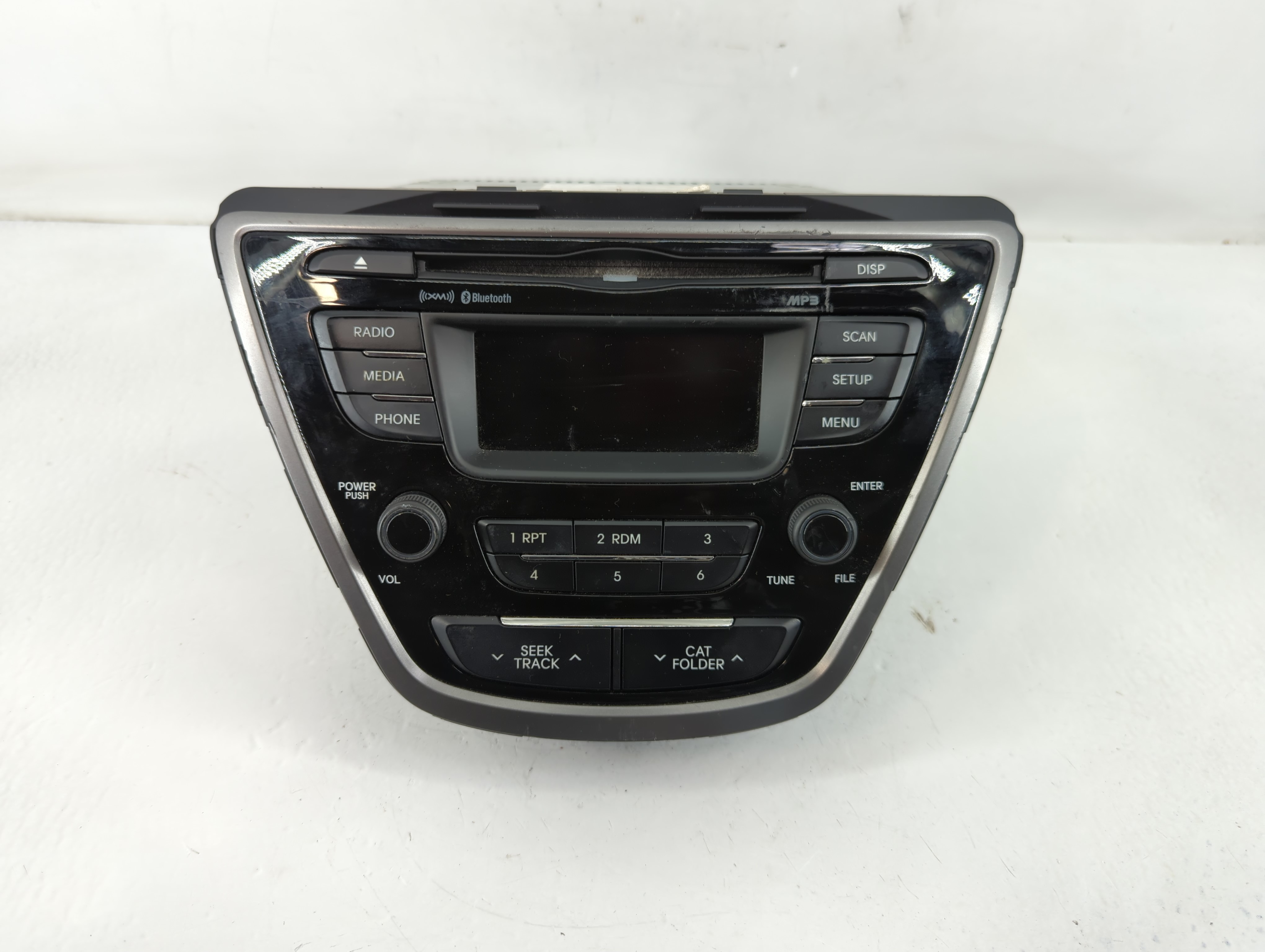 2011-2013 Hyundai Elantra Am Fm Cd Player Radio Receiver 832737 - Oemusedautoparts1.com