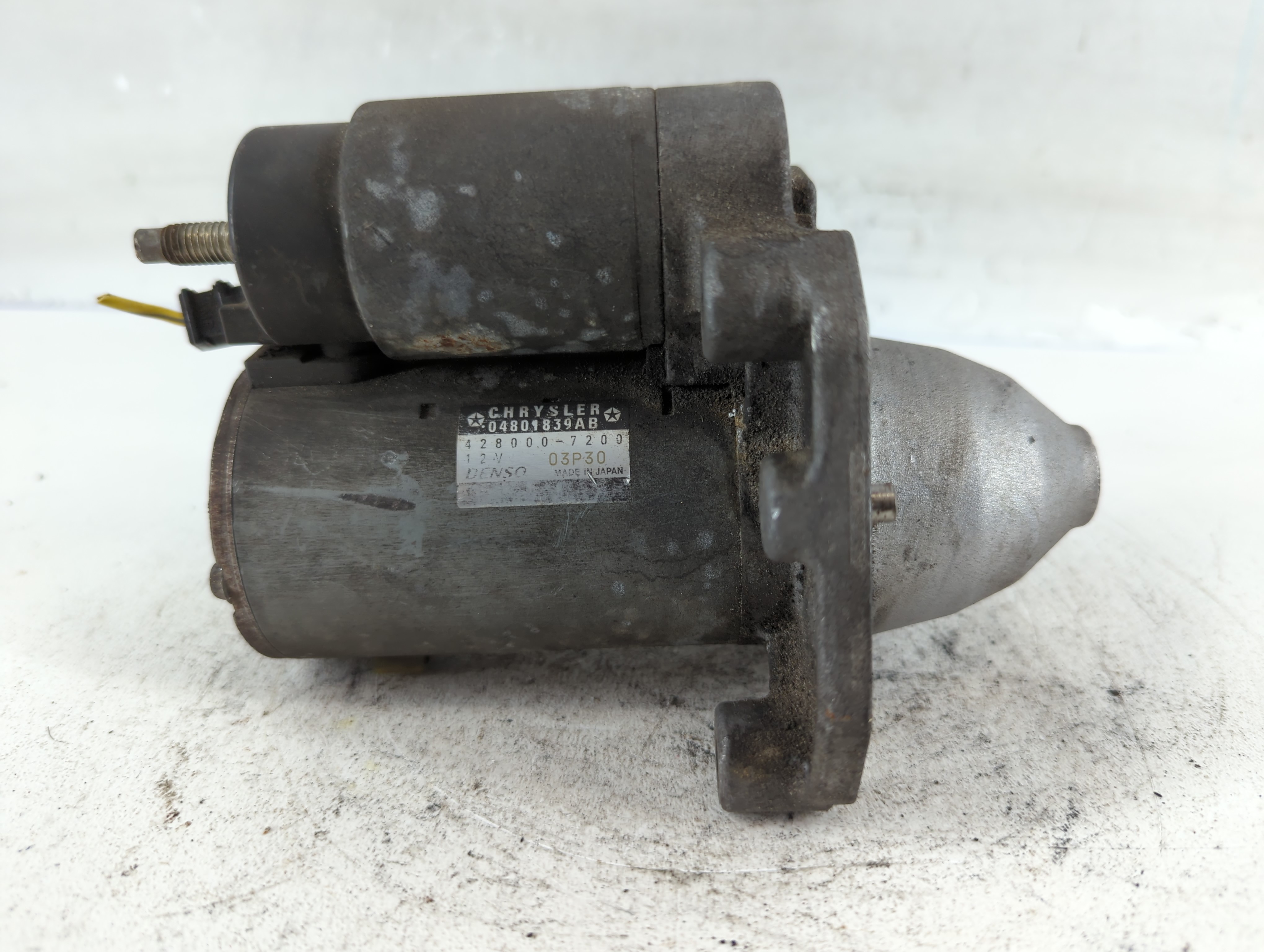 2011-2019 Dodge Journey Car Starter Motor Solenoid Oem 832797 - Oemusedautoparts1.com