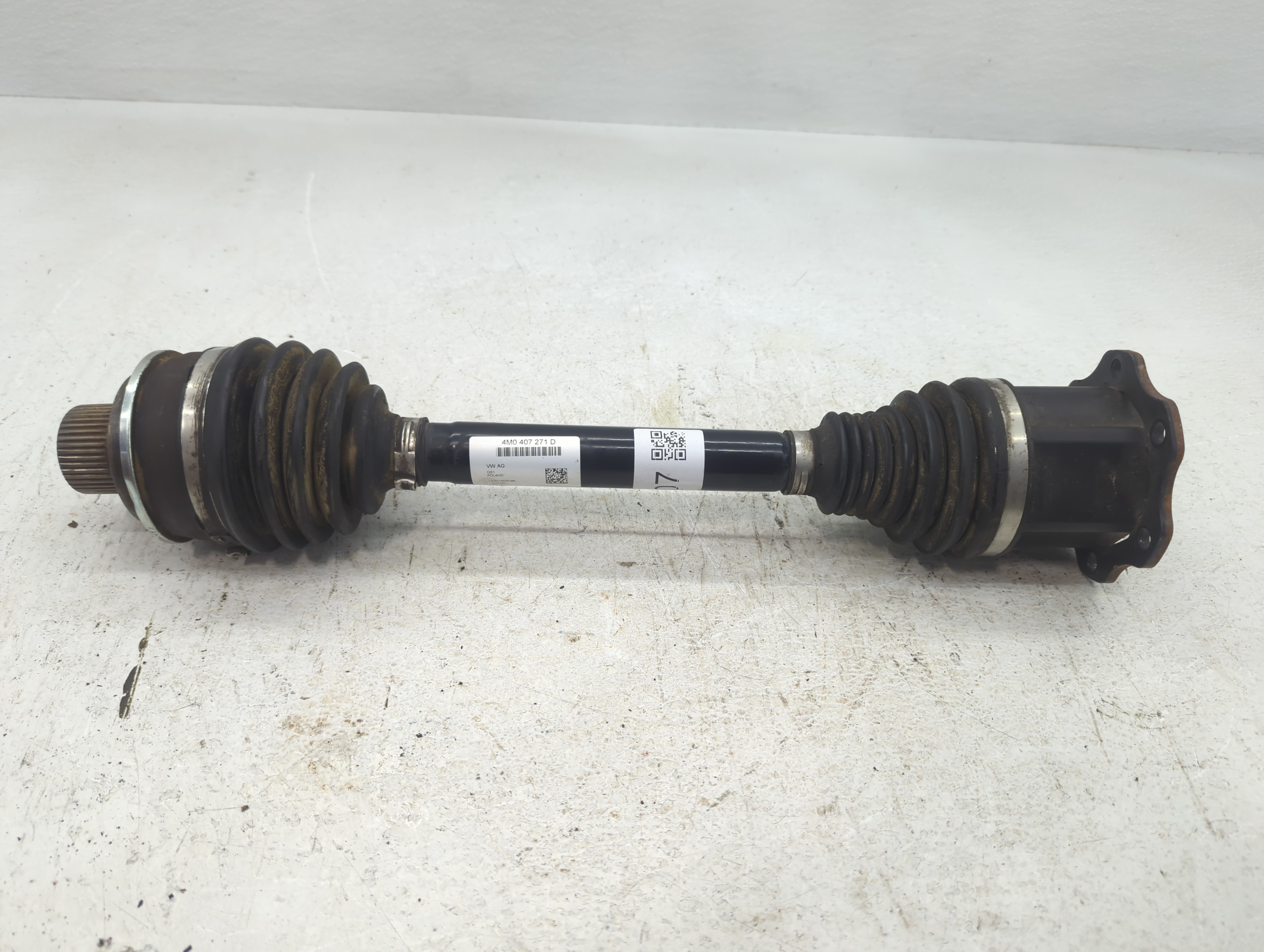 2017-2022 Audi Q7 Axle Shaft Front Passenger Cv C/v 832807 - Oemusedautoparts1.com