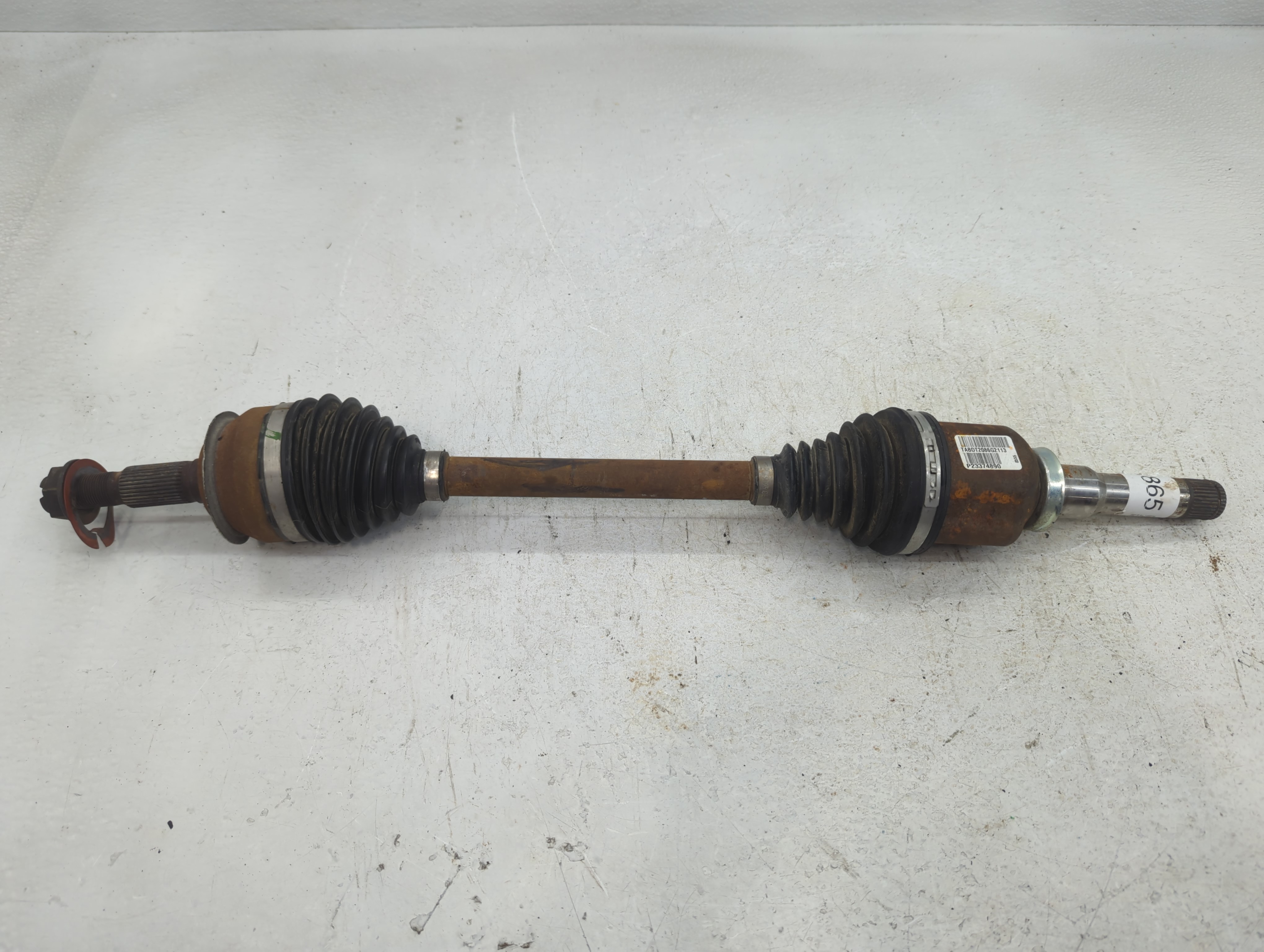 2016-2019 Chevrolet Volt Axle Shaft Front Driver Cv C/v 832865 - Oemusedautoparts1.com
