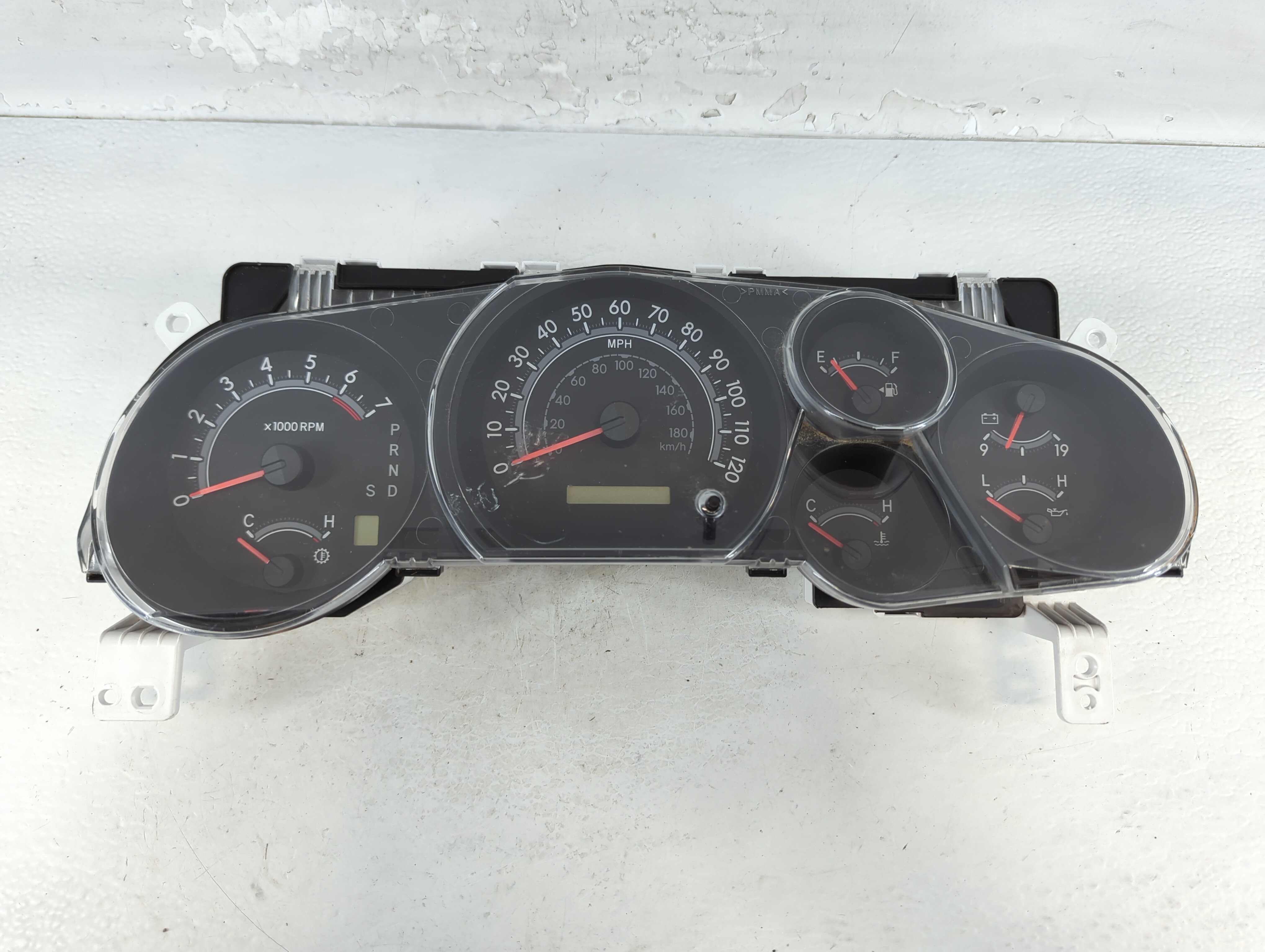 2007-2007 Toyota Tundra Speedometer Instrument Cluster Gauges 835080 - Oemusedautoparts1.com