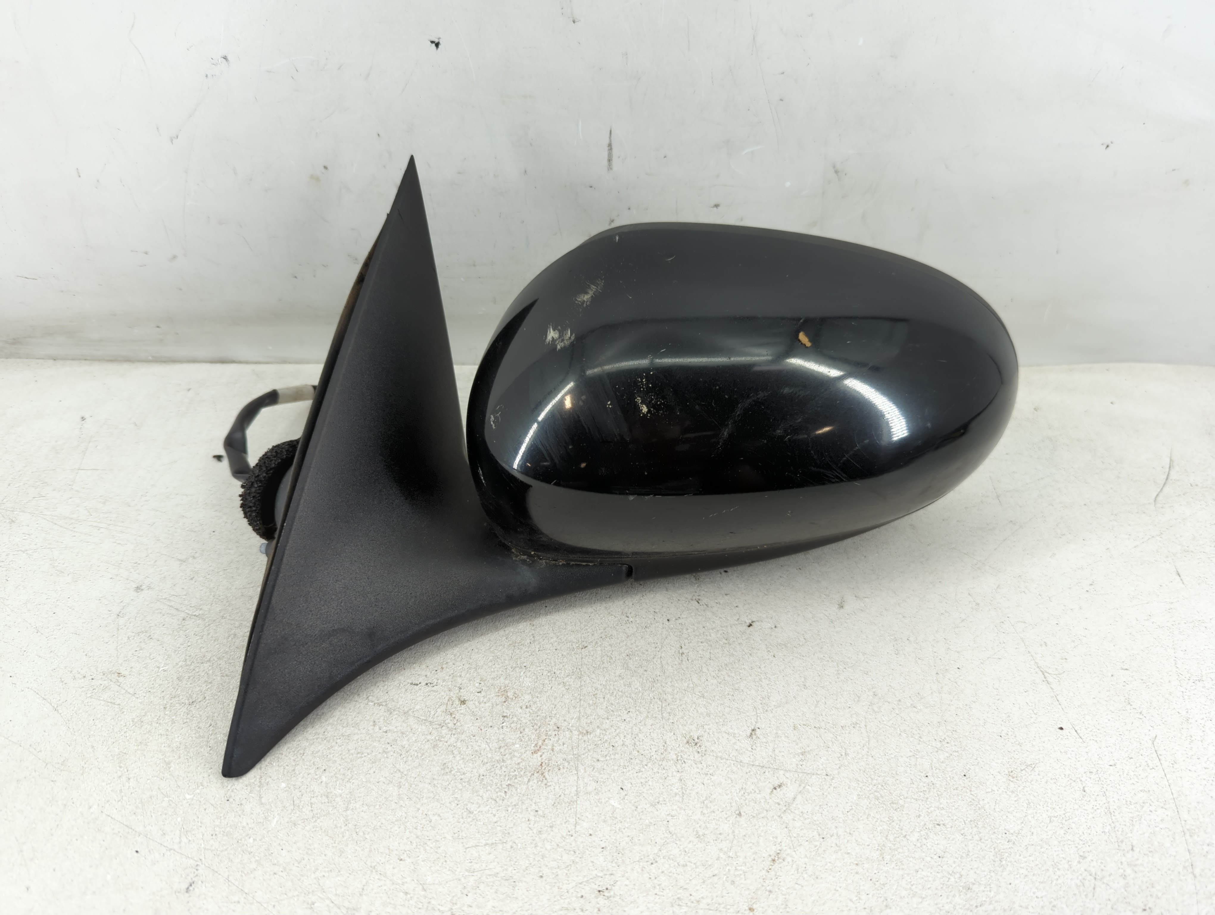 Picture of 2004 Jaguar X-type Driver Left Side View Manual Door Mirror Black 835423