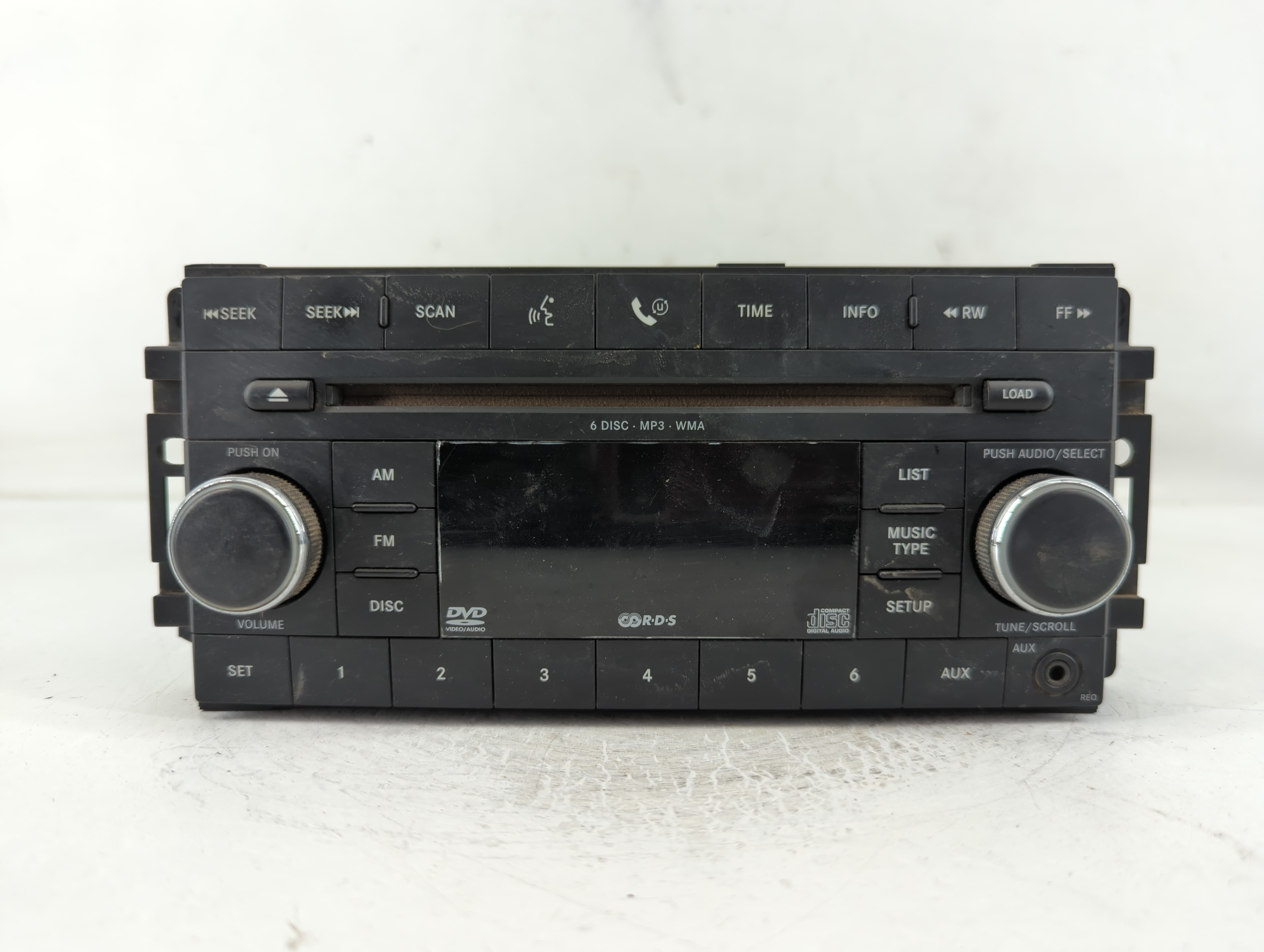 2007-2008 Chrysler Sebring Am Fm Cd Player Radio Receiver 835628 - Oemusedautoparts1.com