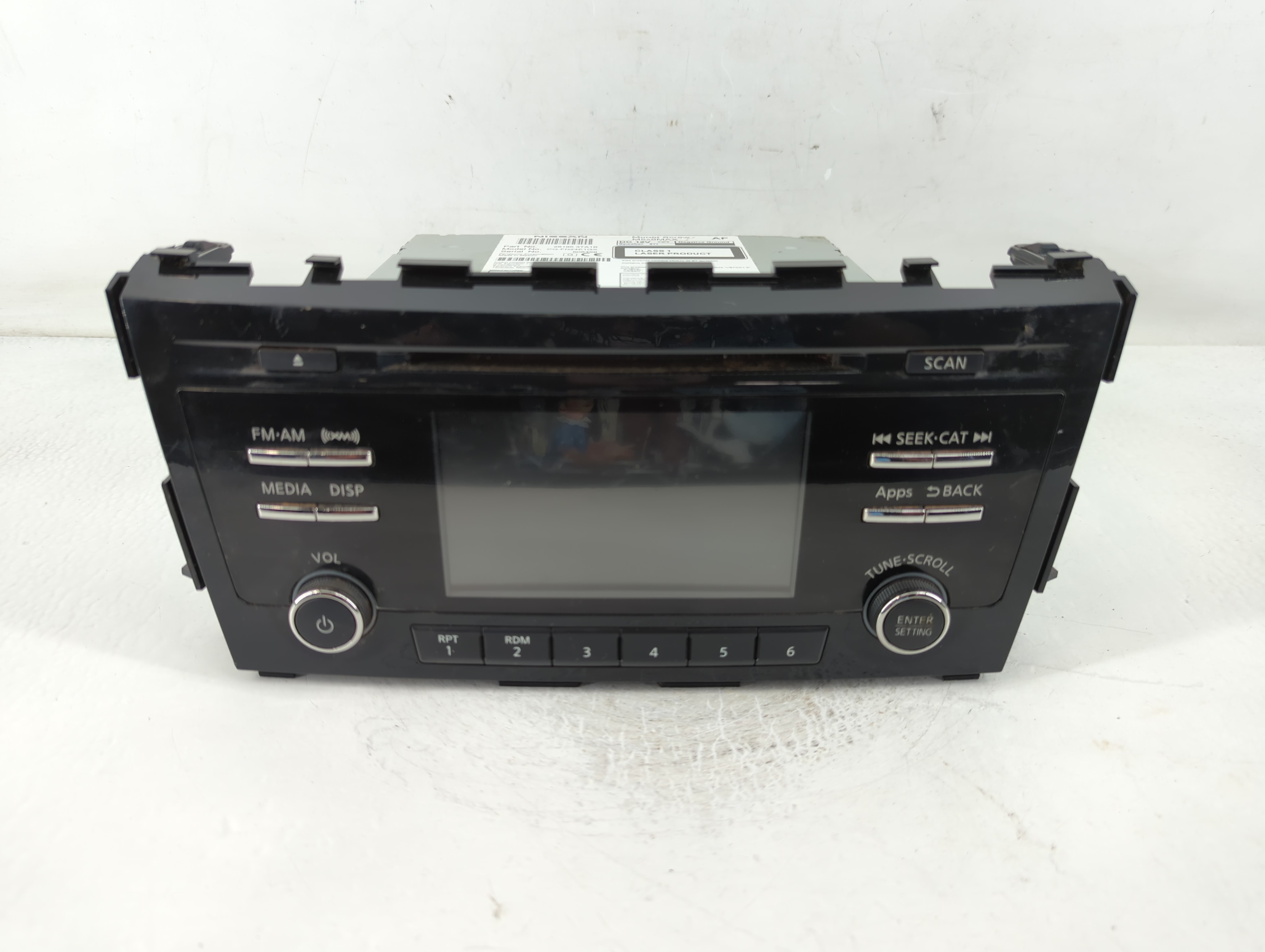 2013-2014 Nissan Altima Am Fm Cd Player Radio Receiver 835630 - Oemusedautoparts1.com