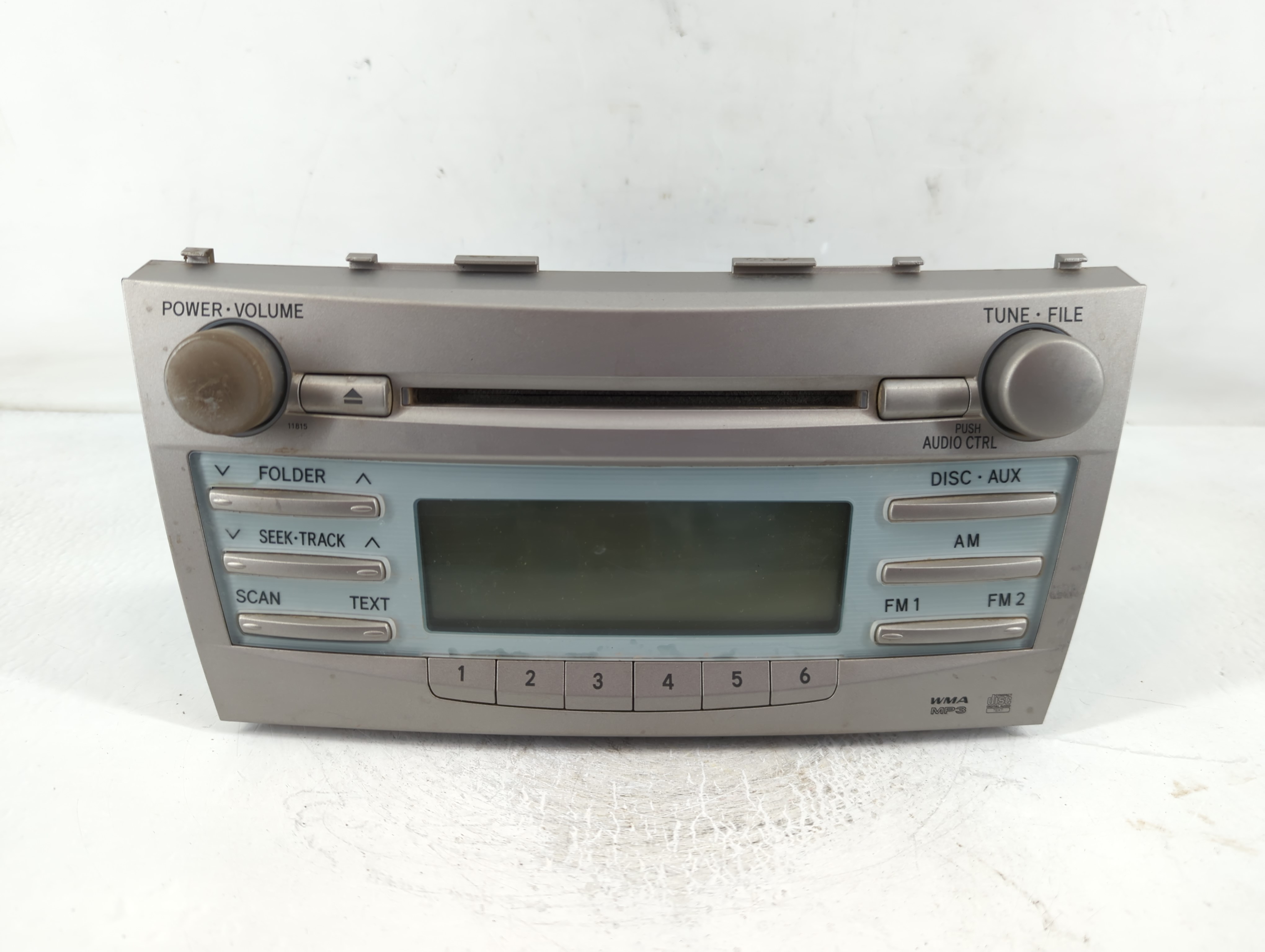 2007-2009 Toyota Camry Am Fm Cd Player Radio Receiver 835633 - Oemusedautoparts1.com
