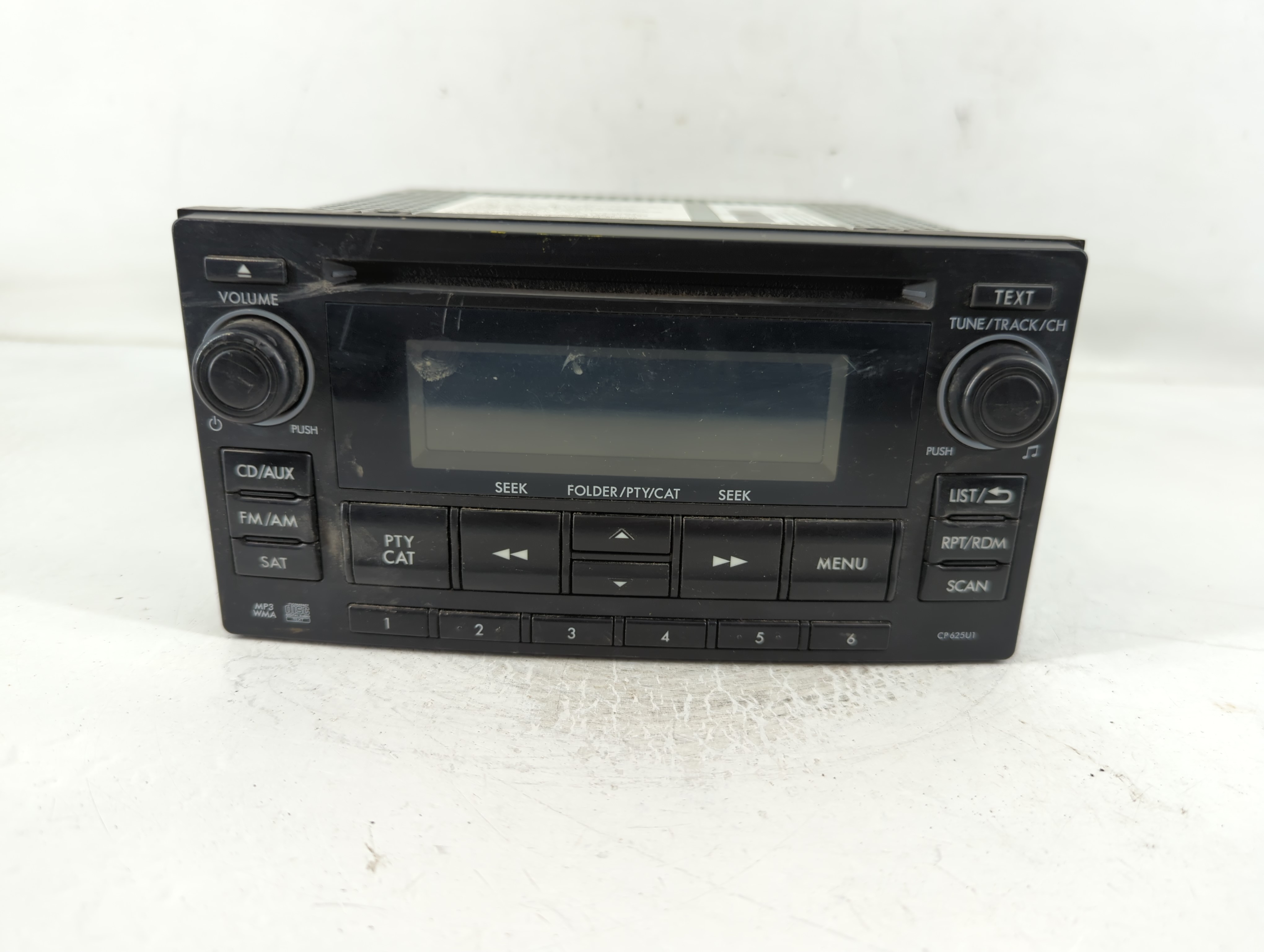 2011 Subaru Forester Am Fm Cd Player Radio Receiver 835669 - Oemusedautoparts1.com