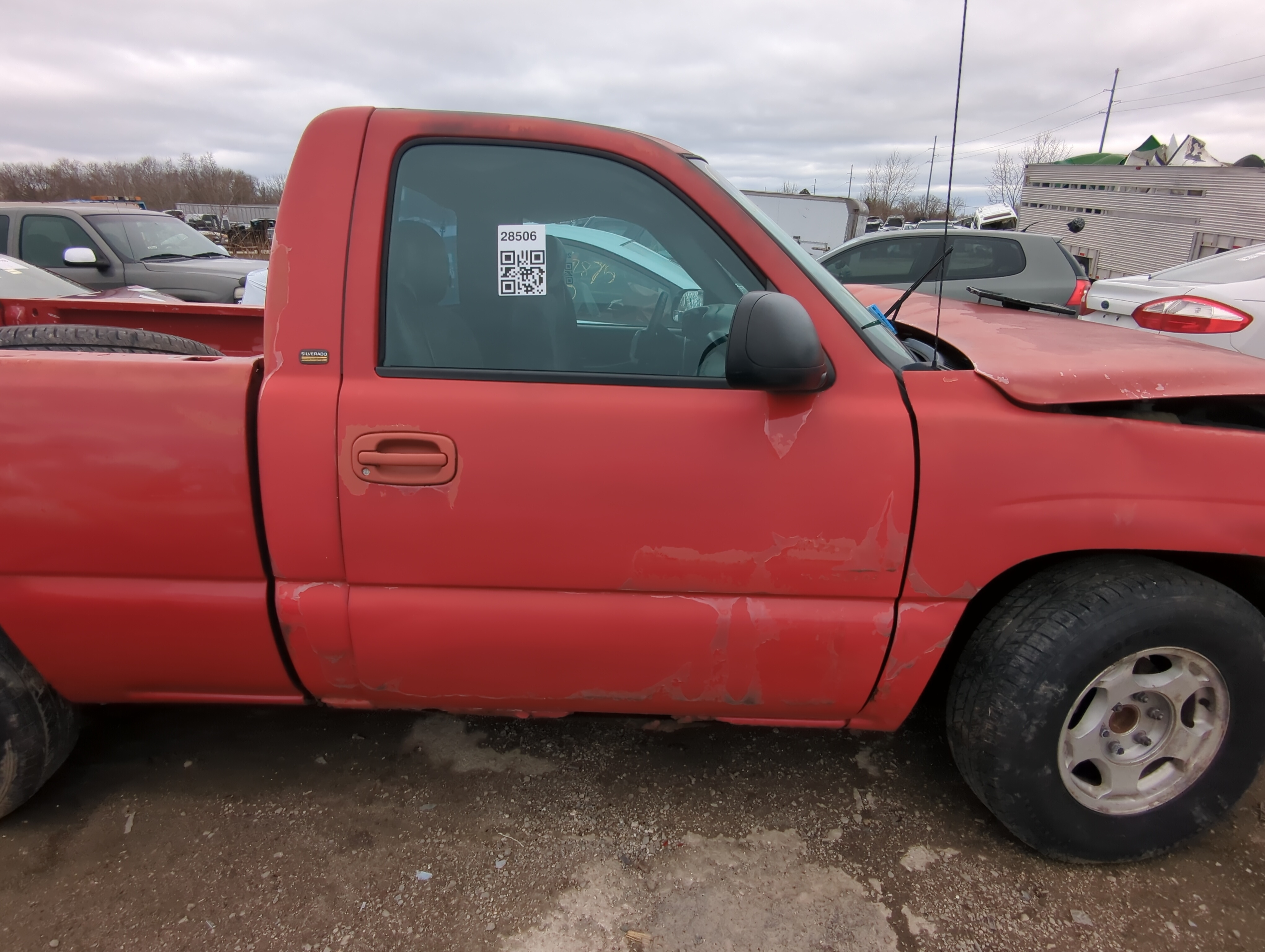 Picture of Chevrolet Silverado 1500 Pickup Passenger Front Door Oem 836124