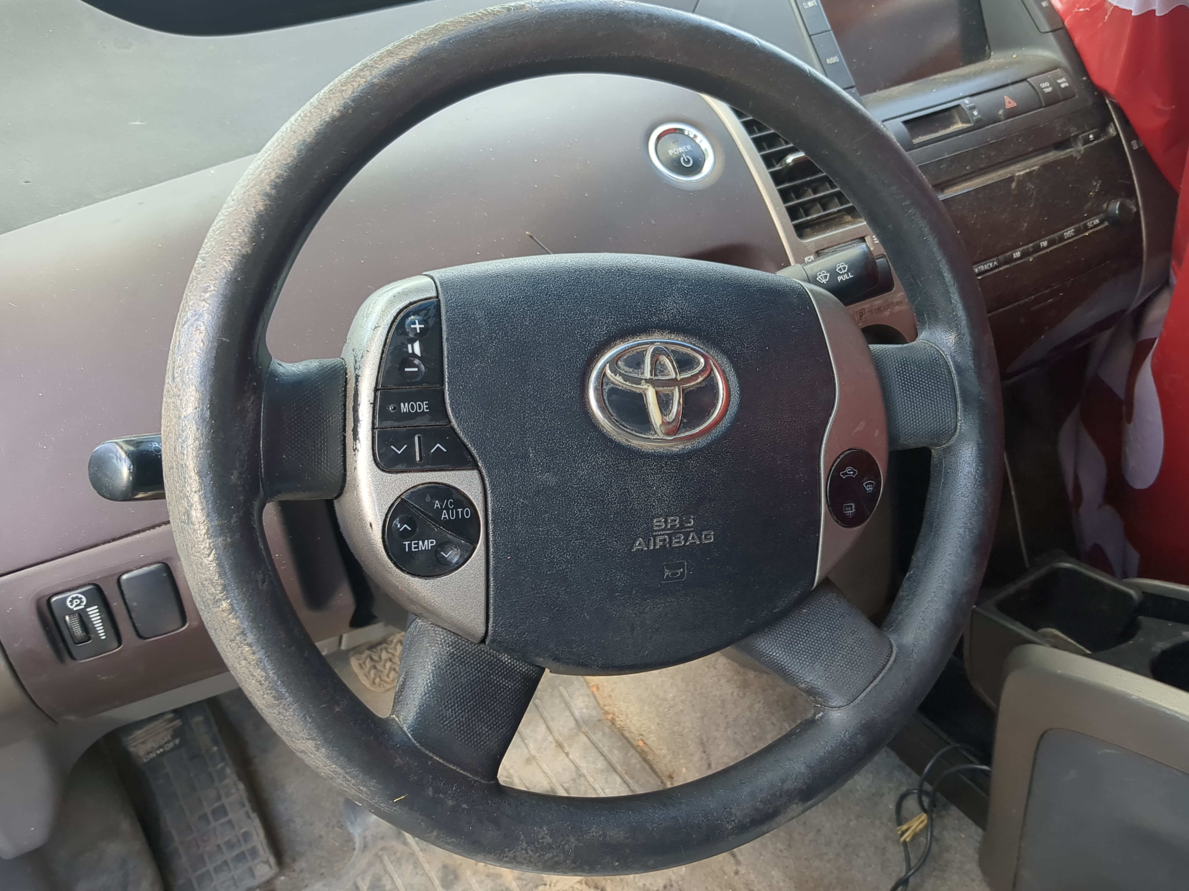 2004-2006 Toyota Prius Air Bag Driver Left Steering Wheel Mounted 836300 - Oemusedautoparts1.com