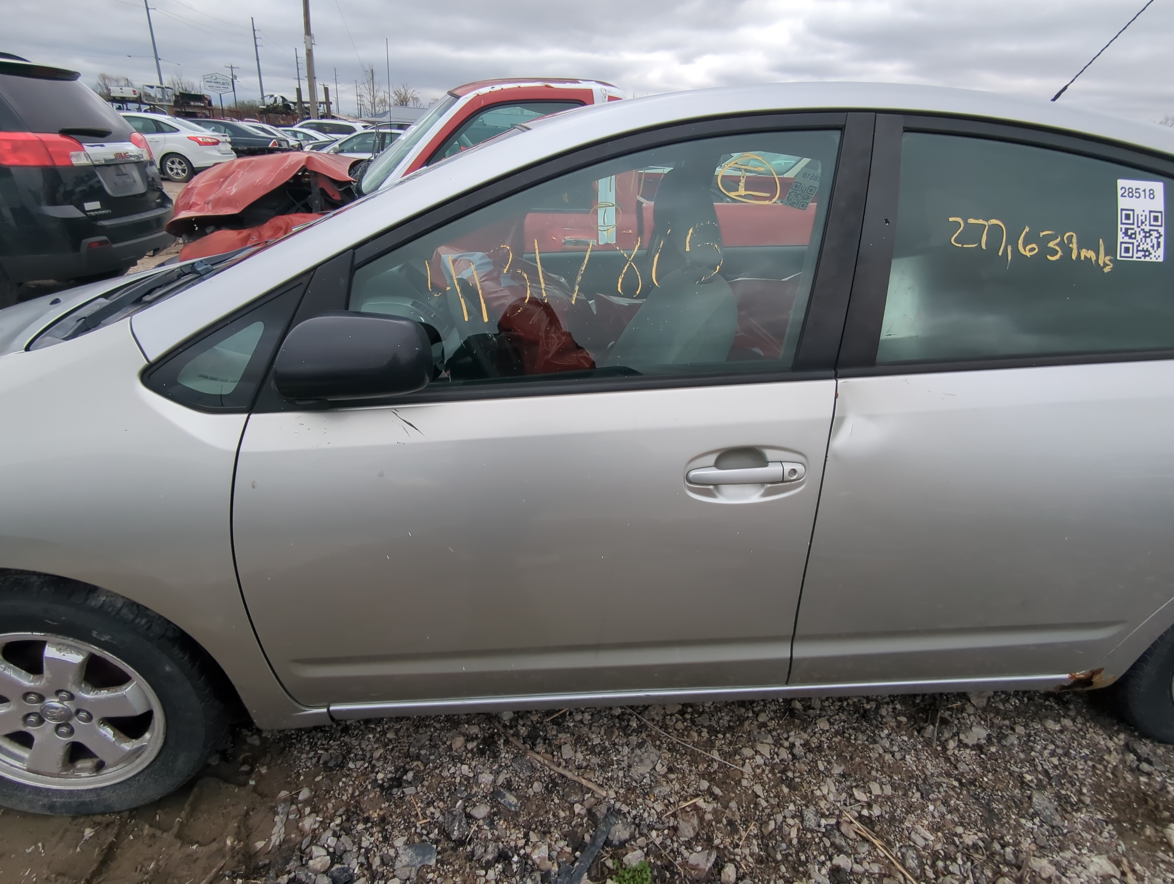 Picture of 2004-2009 Toyota Prius Driver Front Door Oem 836326