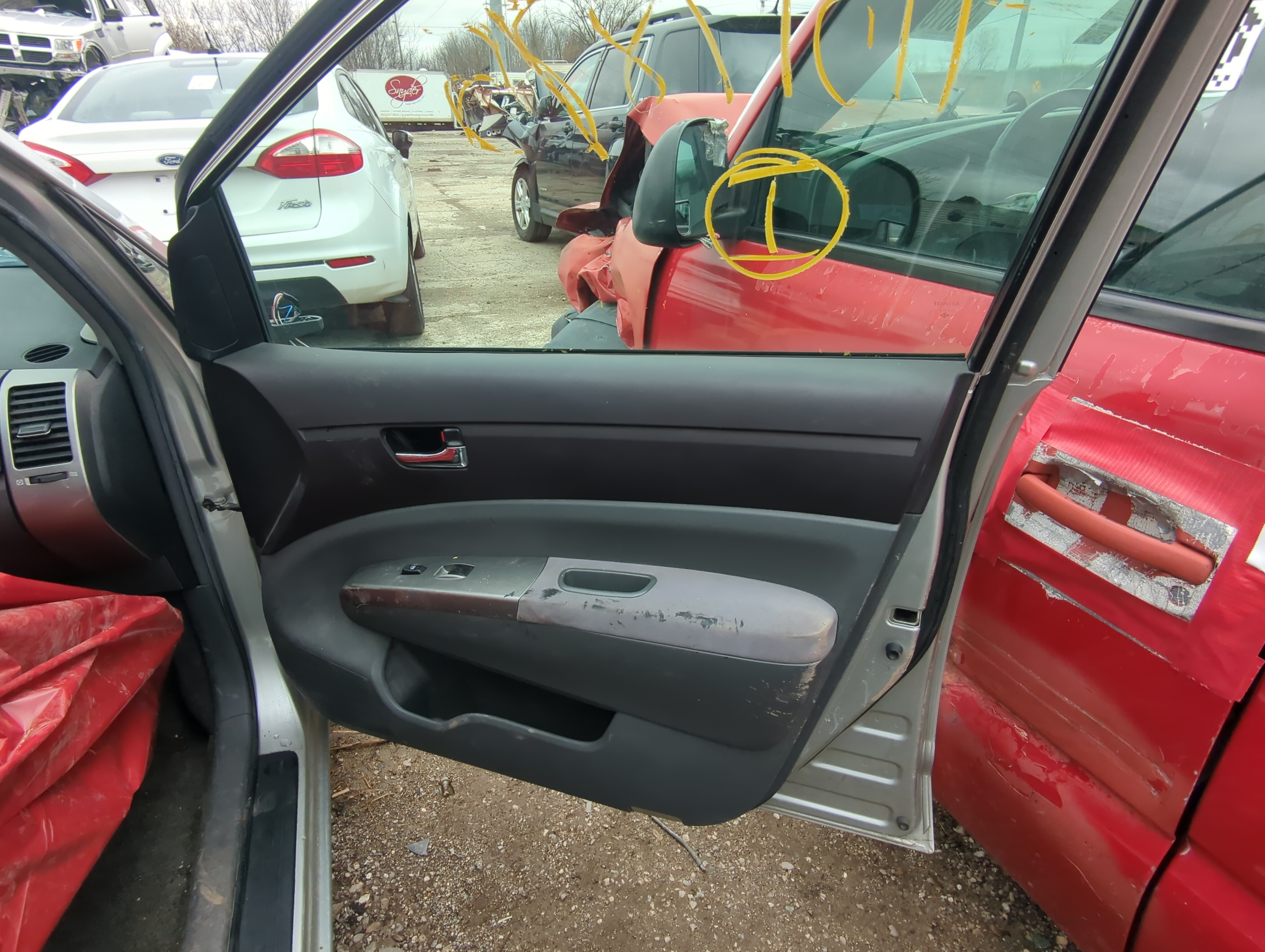 Picture of 2004 Toyota Prius Front Right Passenger Interior Door Panel Trim 836392