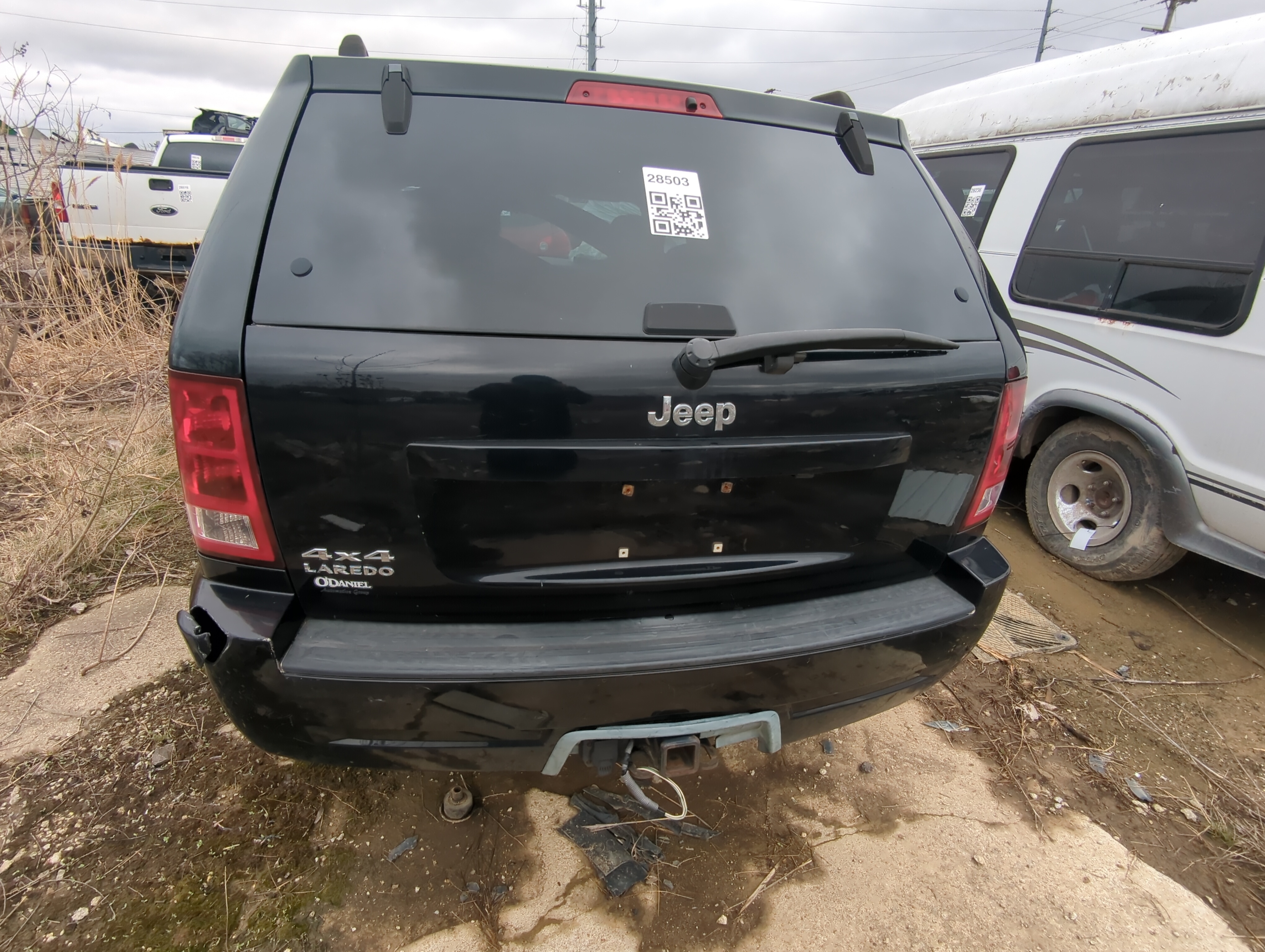 2005-2006 Jeep Grand Cherokee Trunk/decklid/hatch/tailgate Oem 836822 - Oemusedautoparts1.com