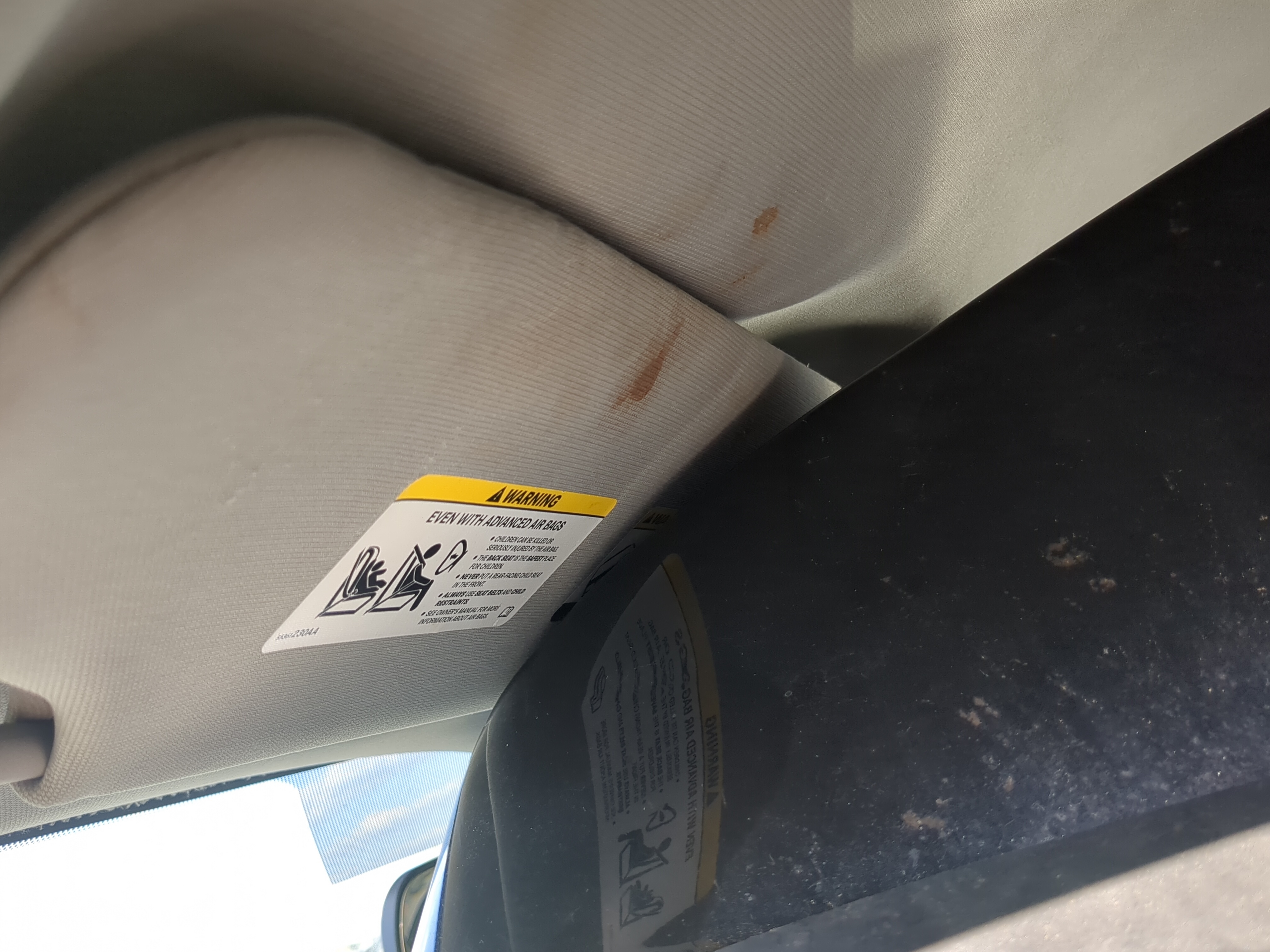 2005-2010 Jeep Grand Cherokee Driver Sun Visor Mirror Left Sunvisor 836852 - Oemusedautoparts1.com