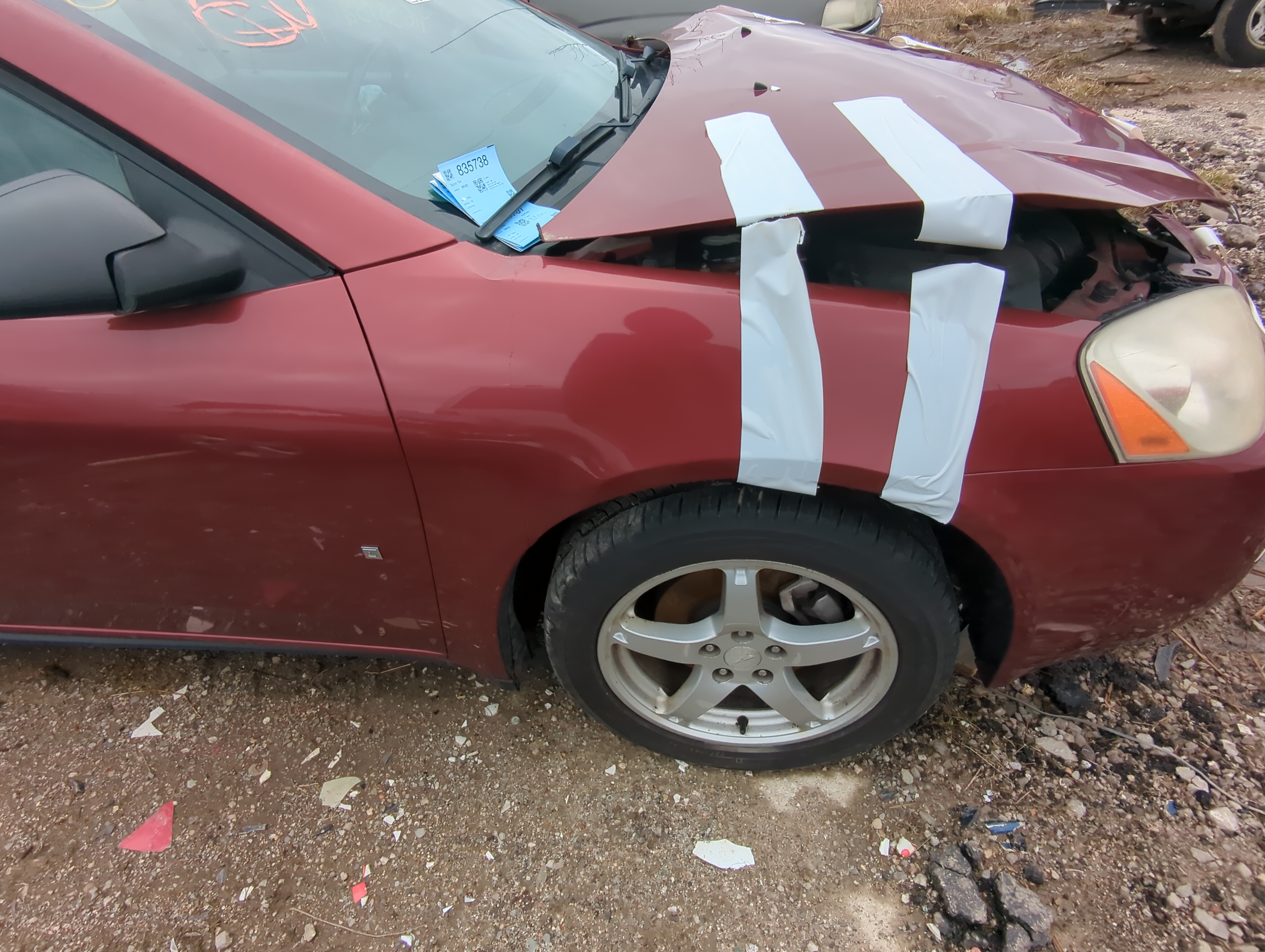 Picture of 2005-2010 Pontiac G6 Passenger Fender 836985