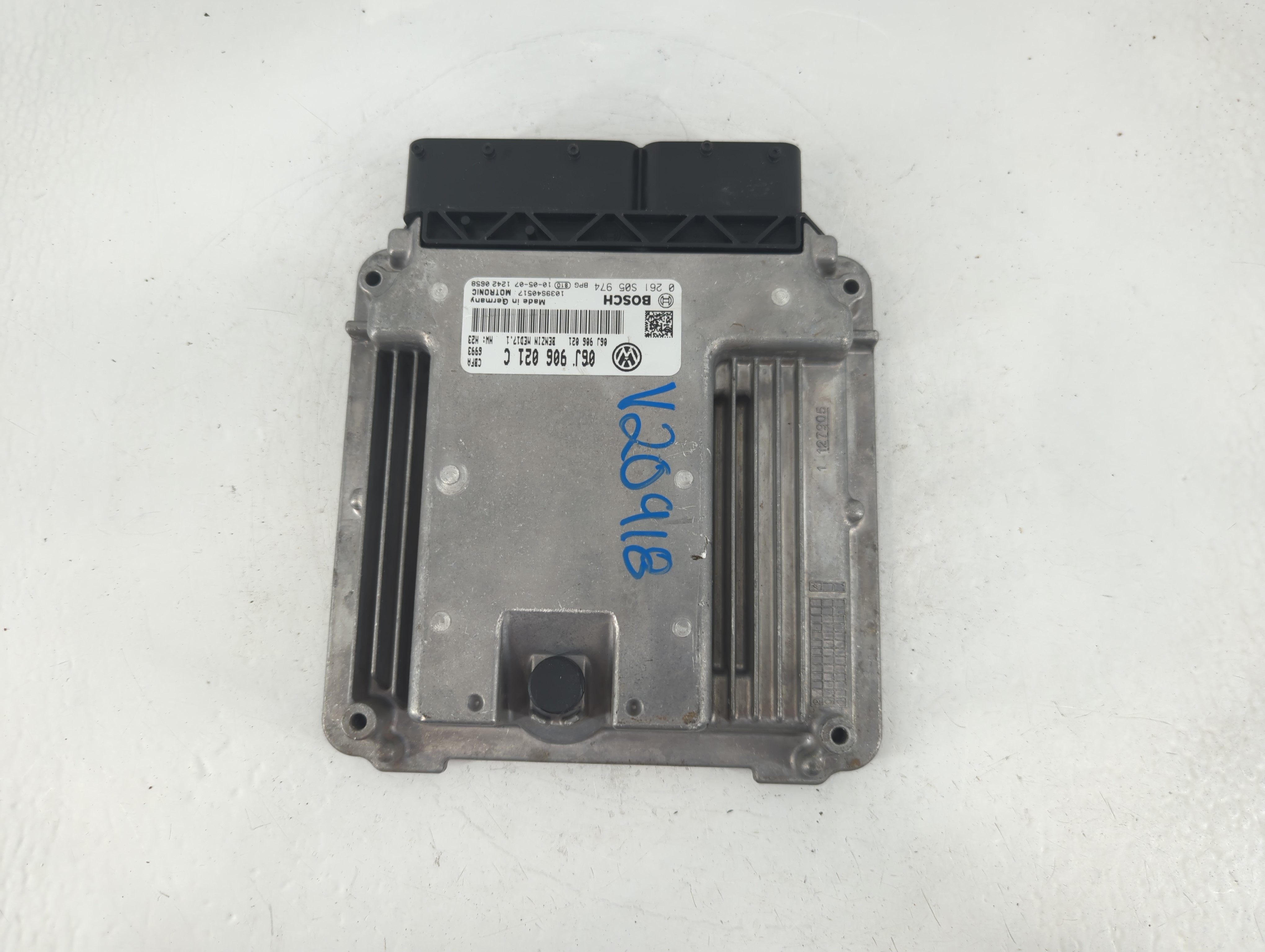 2010-2010 Volkswagen Cc Engine Control Computer Ecu Pcm Ecm Pcu Oem 837724 - Oemusedautoparts1.com