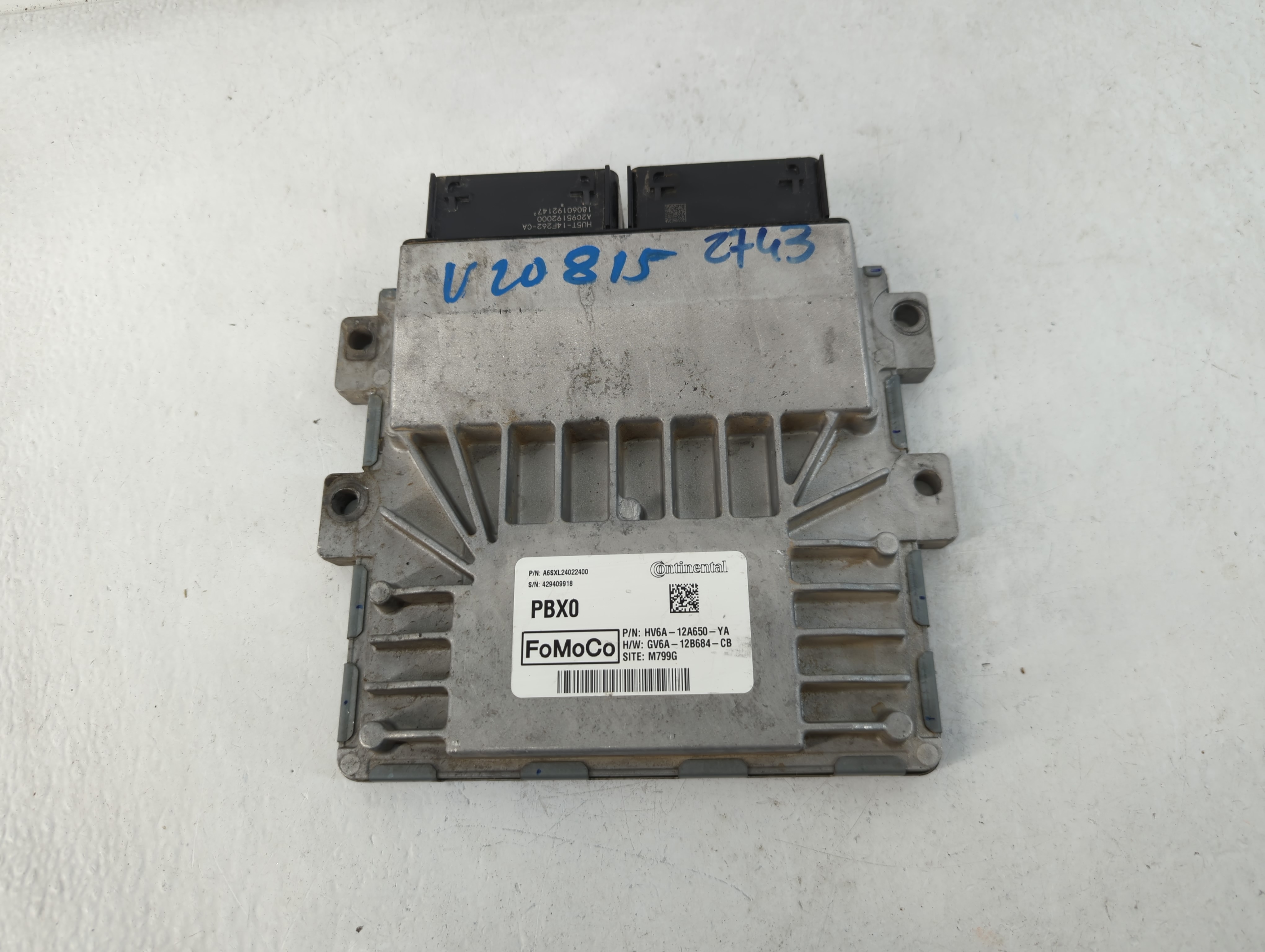 Picture of 2016 Ford Transit Connect Engine Control Computer Ecu Pcm Ecm Pcu Oem 837730