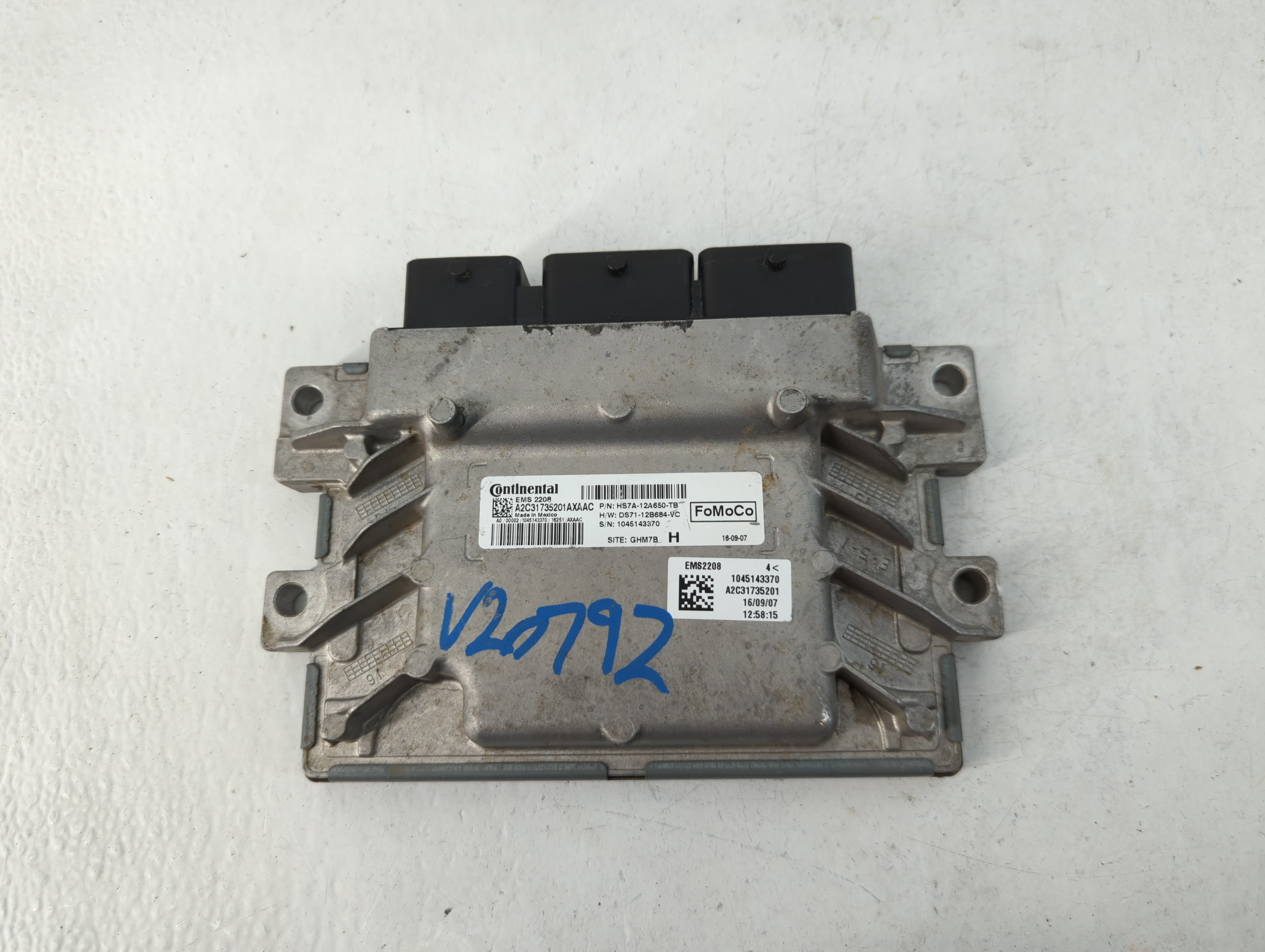2017-2020 Ford Fusion Engine Control Computer Ecu Pcm Ecm Pcu Oem 837745 - Oemusedautoparts1.com